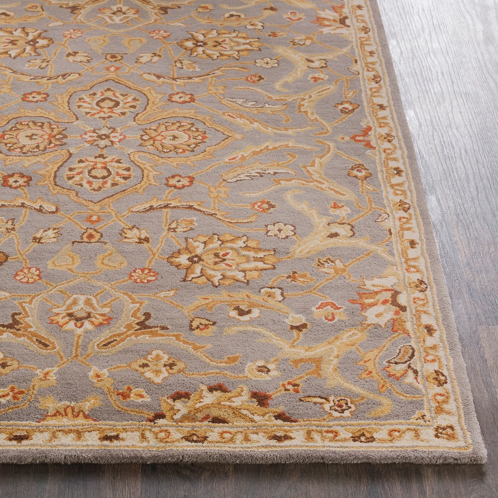 Hand-Tufted Blyth Floral Wool Rug