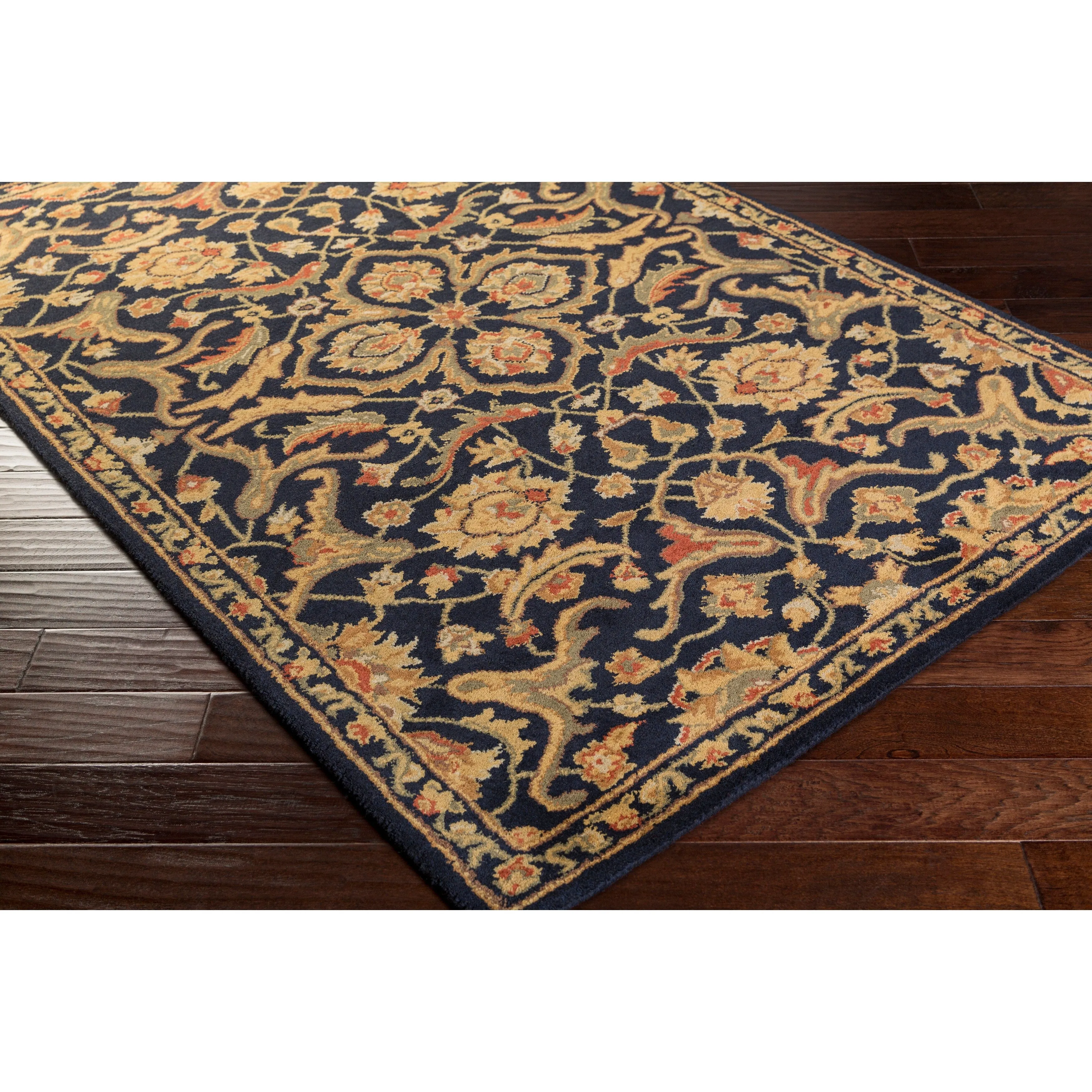 Hand-Tufted Blyth Floral Wool Rug