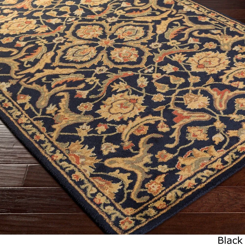 Hand-Tufted Blyth Floral Wool Rug