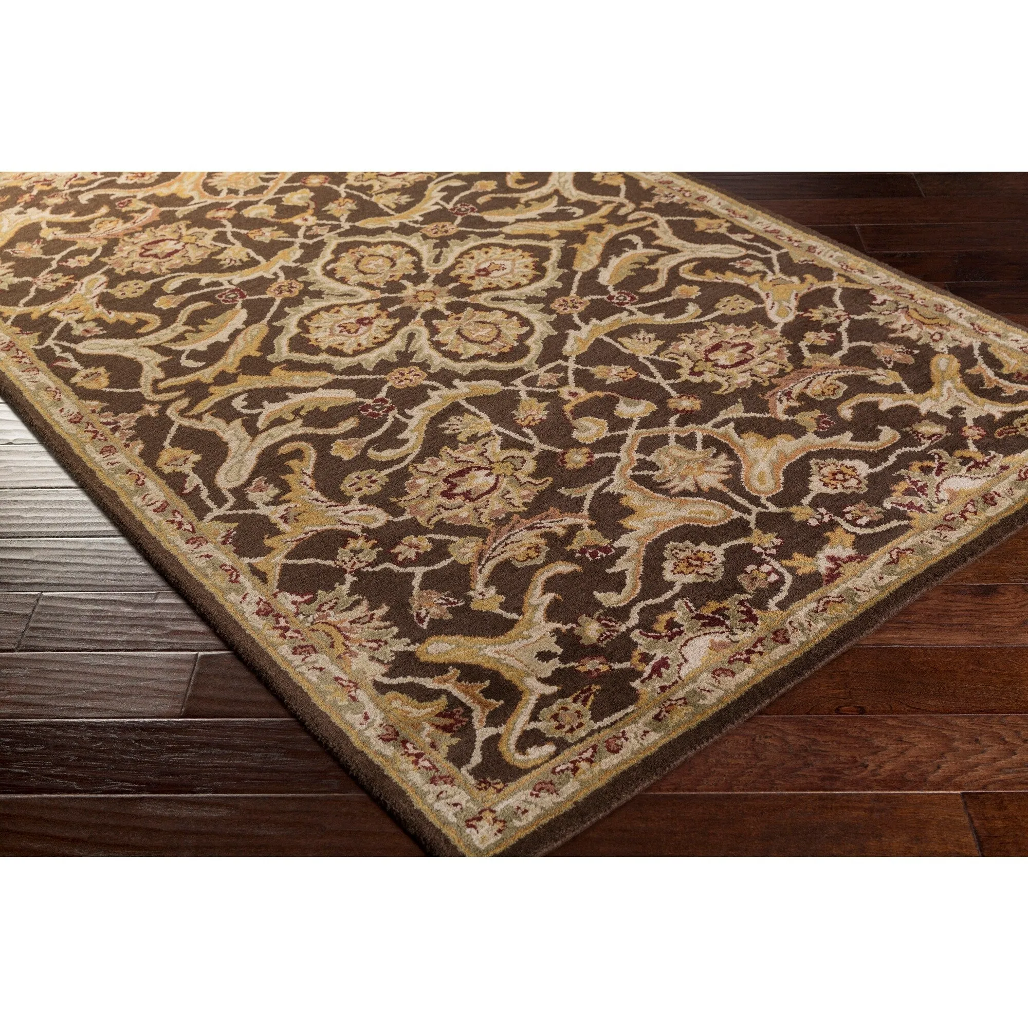 Hand-Tufted Blyth Floral Wool Rug