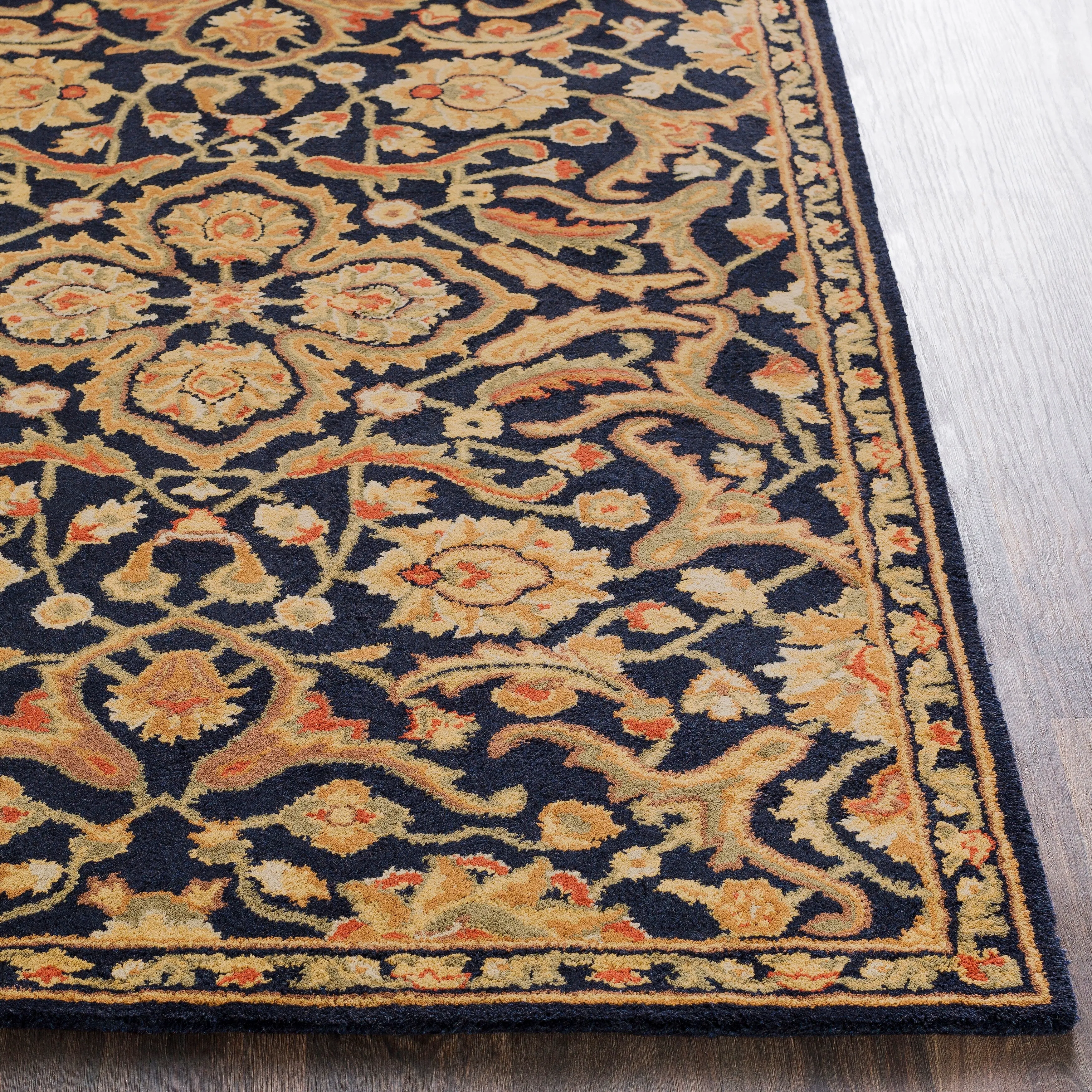Hand-Tufted Blyth Floral Wool Rug