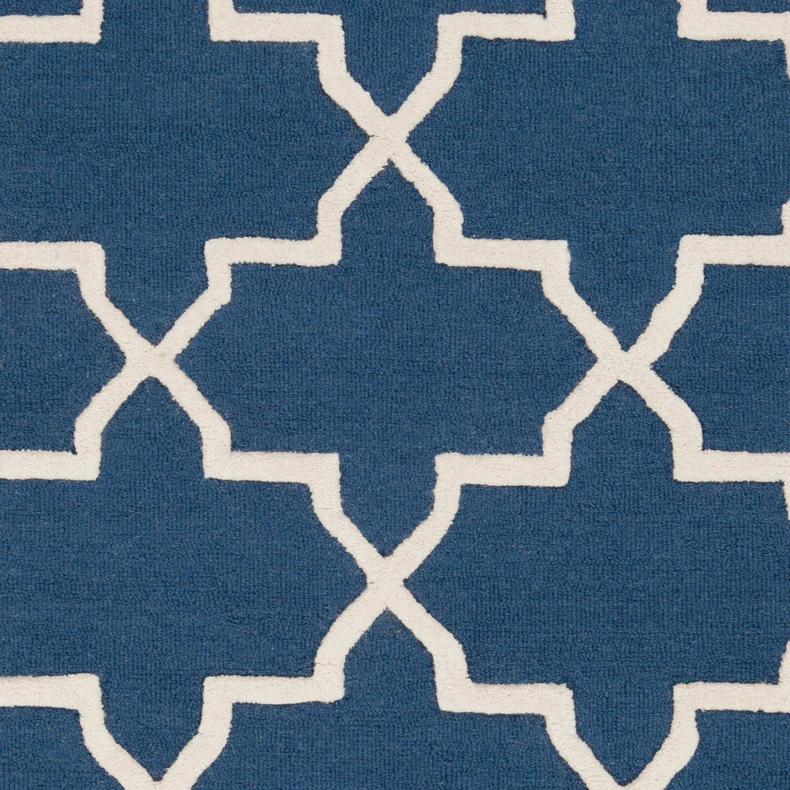Hand-Tufted Cindy Moroccan Tiled Wool Rug
