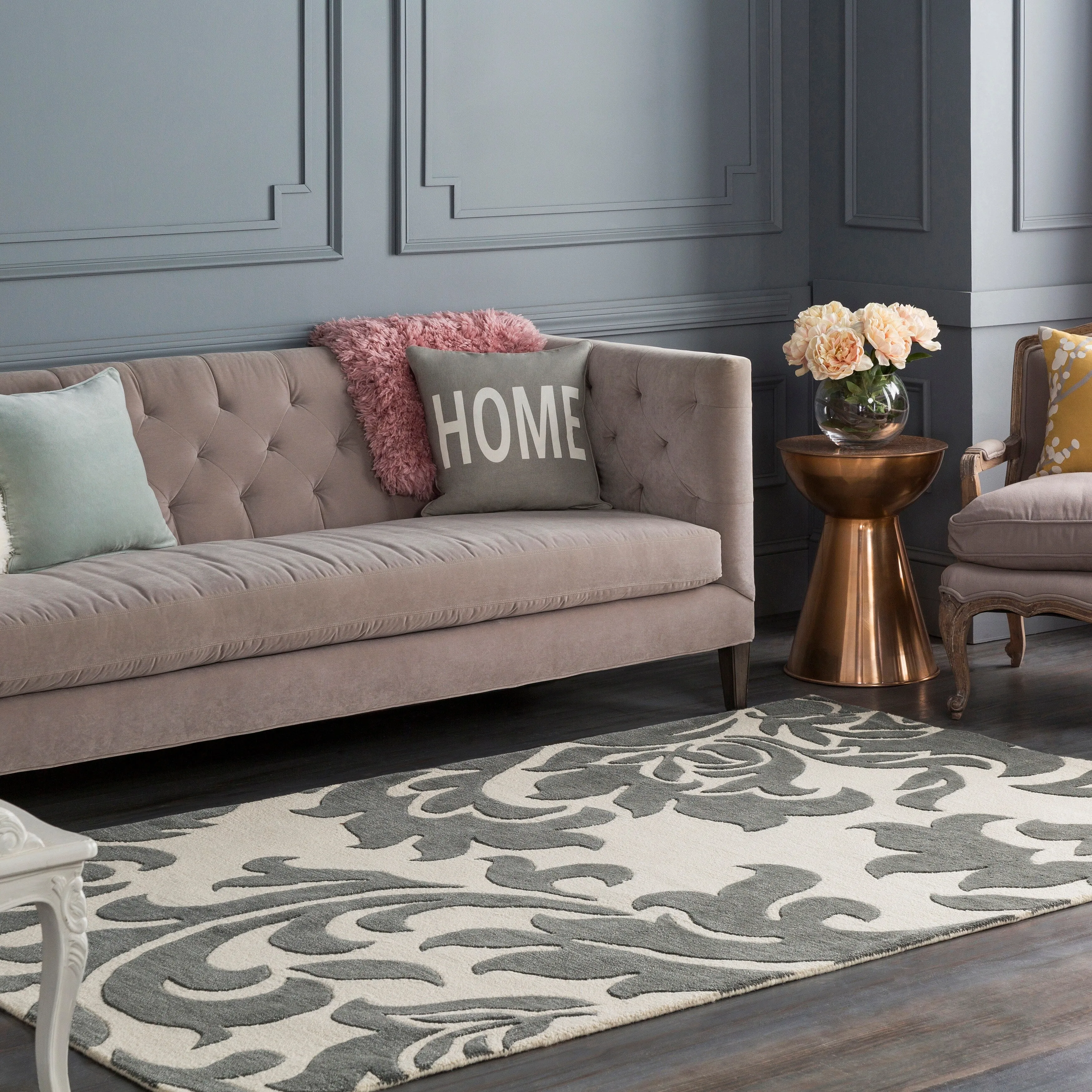 Hand-Tufted Cleo Wool / Viscose Rug