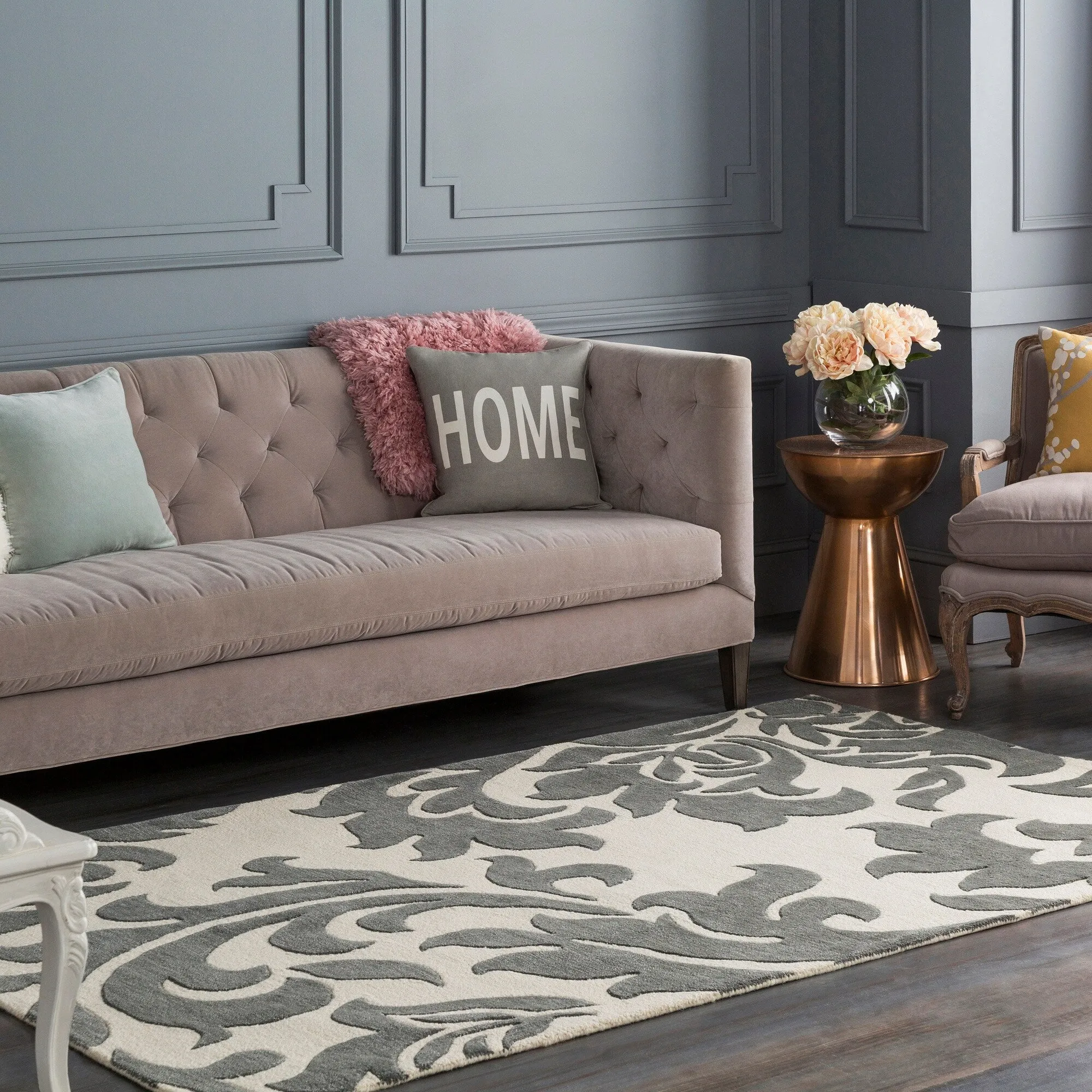Hand-Tufted Cleo Wool / Viscose Rug