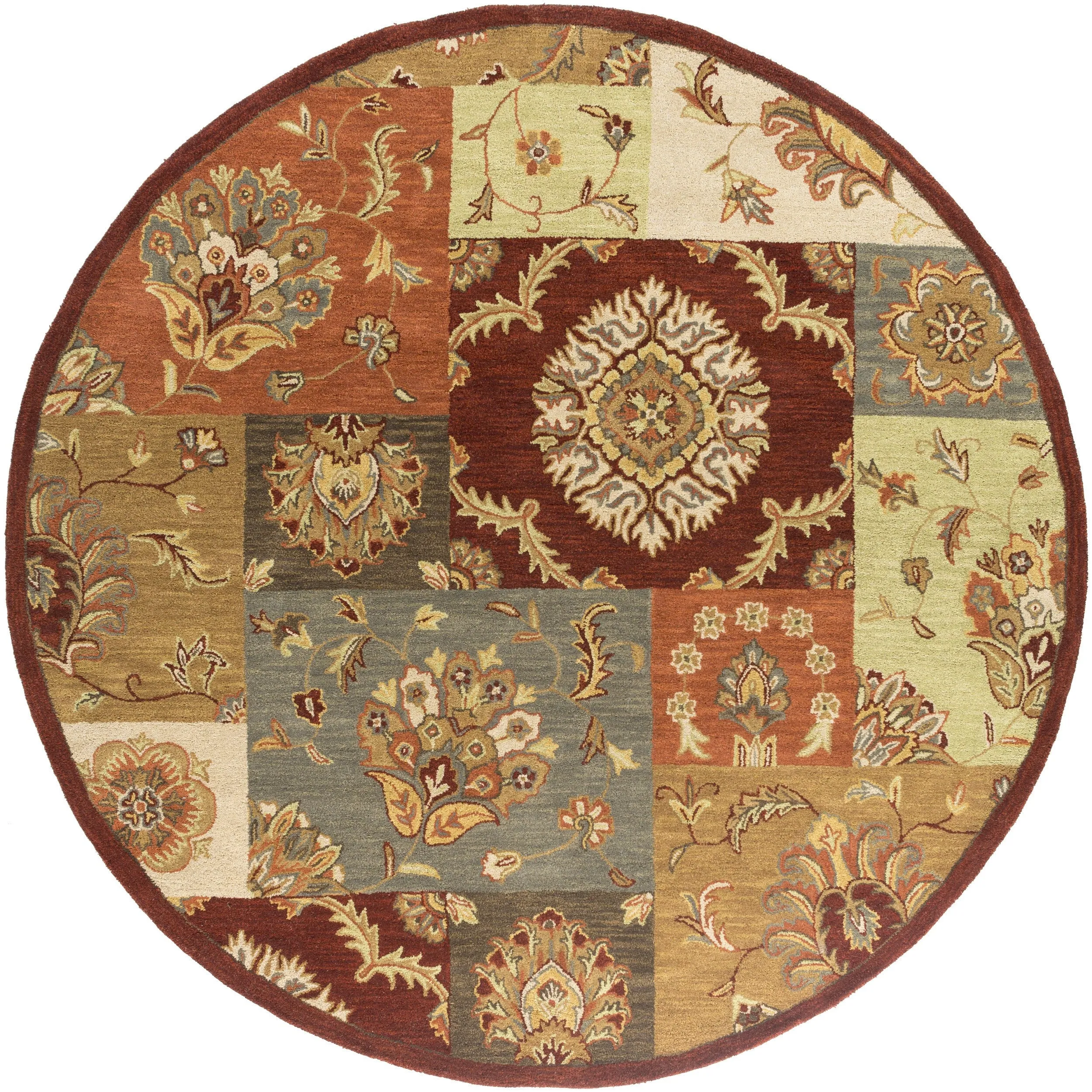 Hand-Tufted Dara Wool Rug - 6' Round