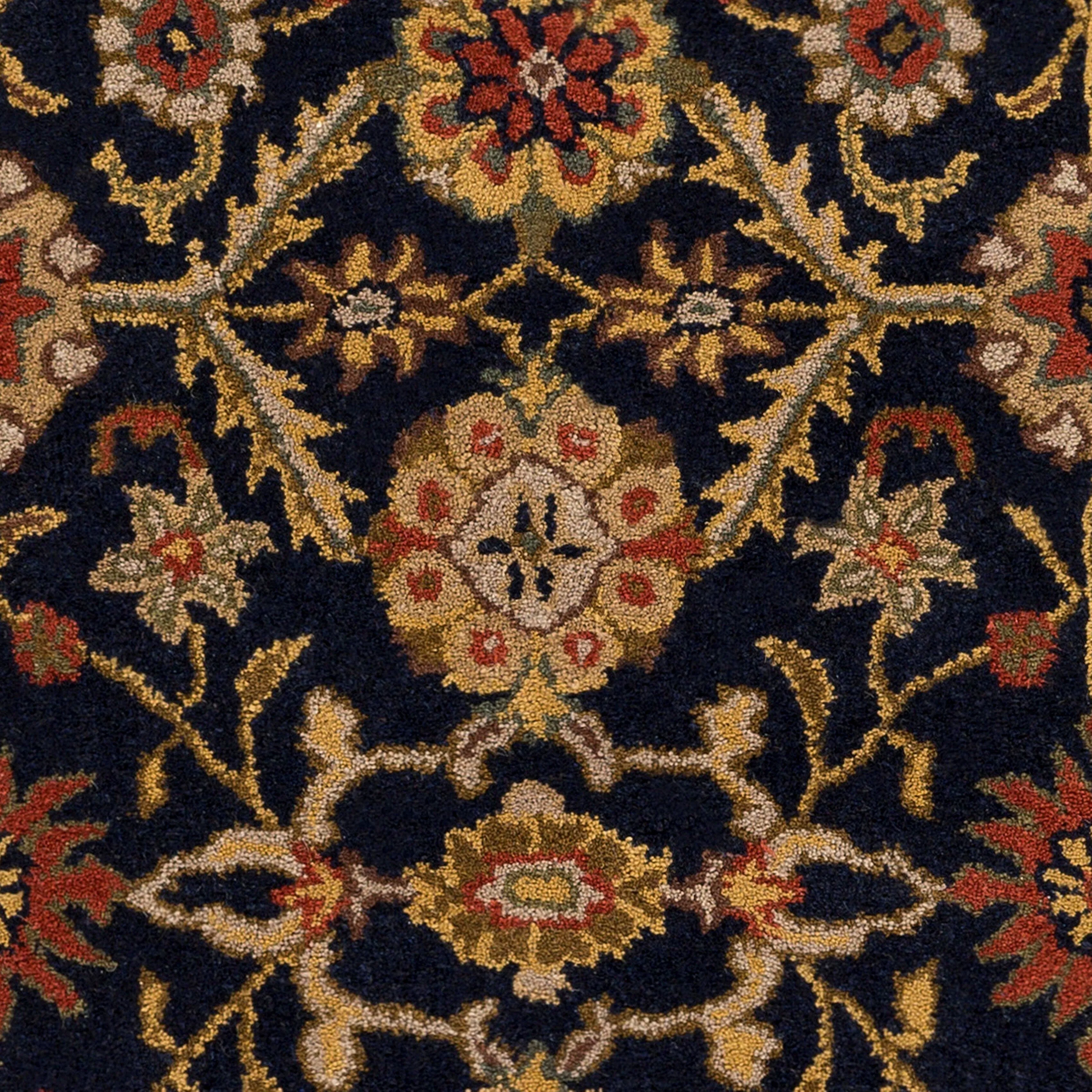 Hand-Tufted Dreux Floral Wool Rug