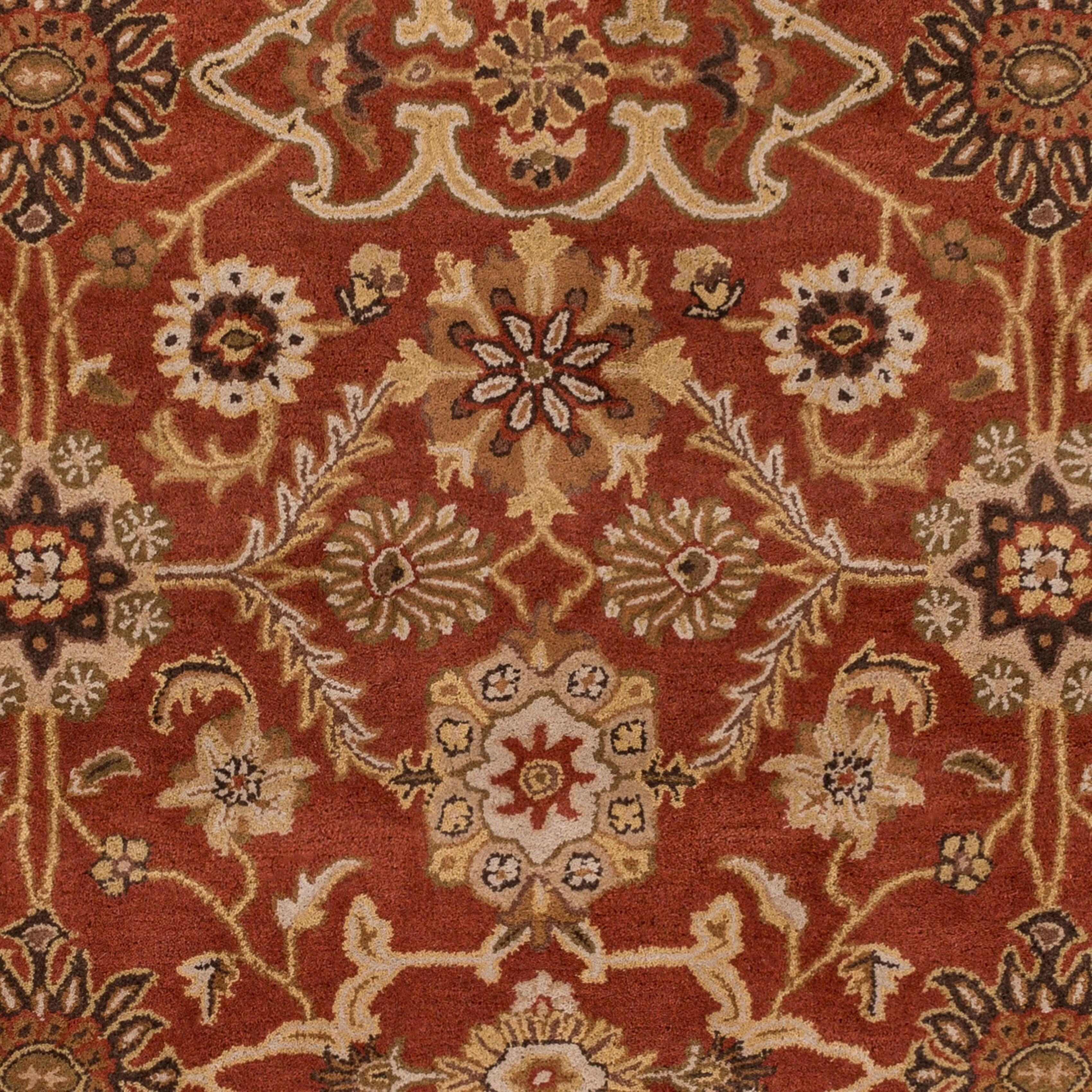 Hand-Tufted Dreux Floral Wool Rug