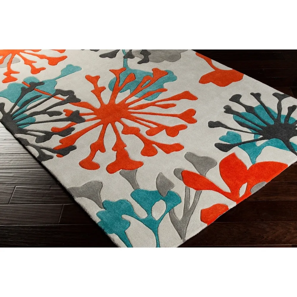 Hand-Tufted Elaina Floral Area Rug - 8' x 11' - 8' x 11'