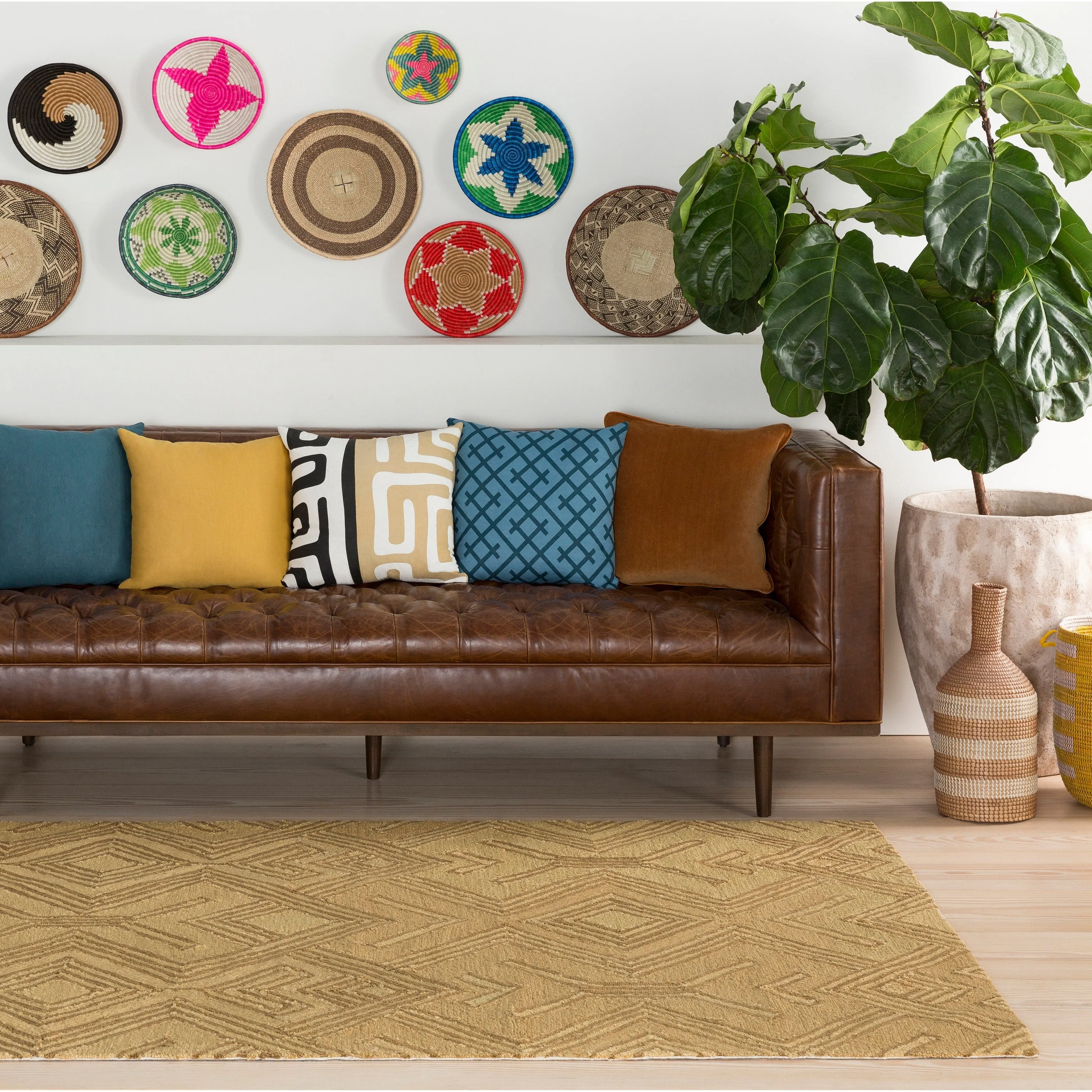 Hand Tufted Keyes Jute Rug