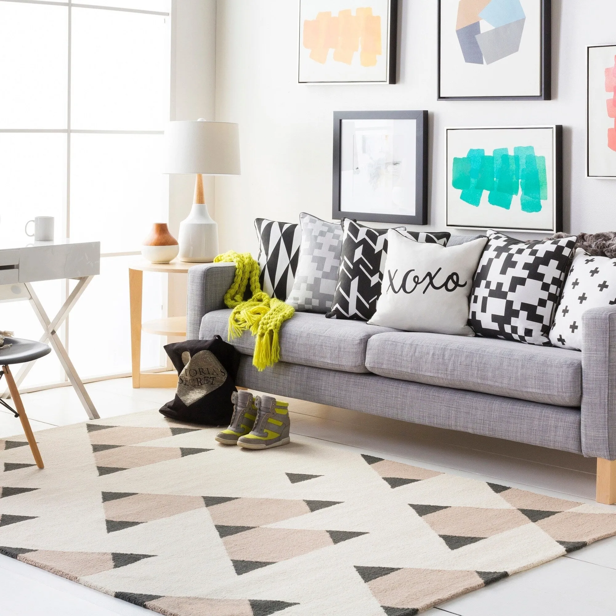 Hand Tufted Pine Wool Rug