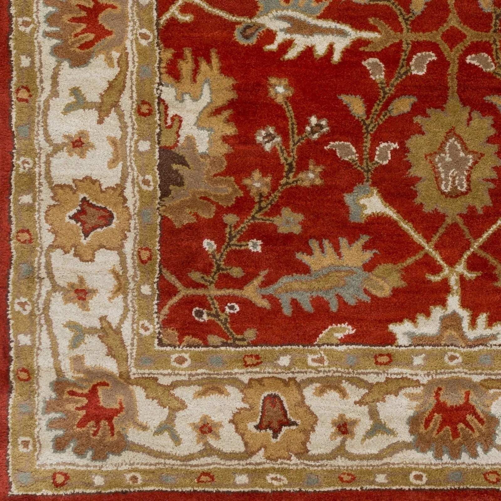 Hand-Tufted Telford Moroccan Trellis Wool Rug