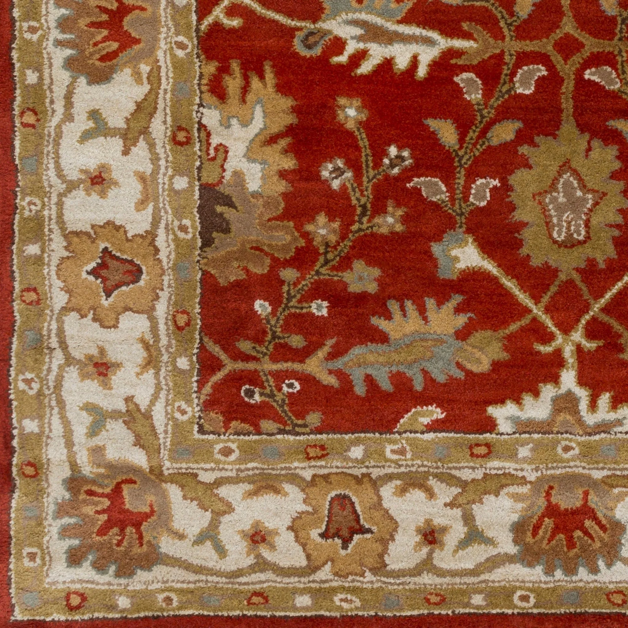 Hand-Tufted Telford Moroccan Trellis Wool Rug