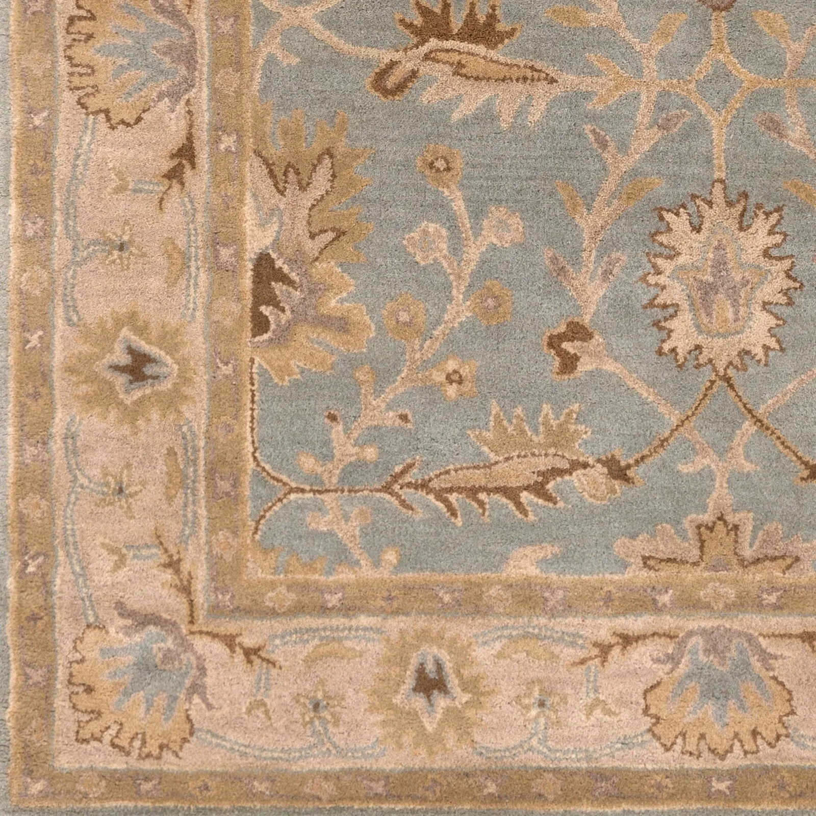 Hand-Tufted Telford Moroccan Trellis Wool Rug