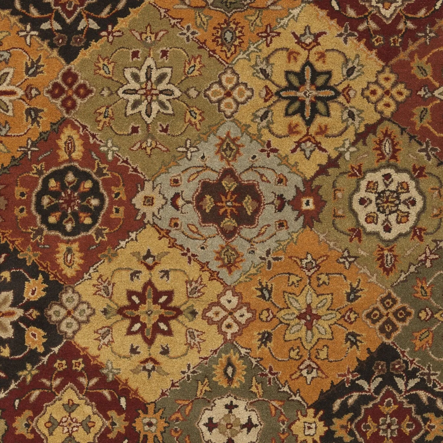 Hand-Tufted Thelma Traditional Border Rug - 6' Round