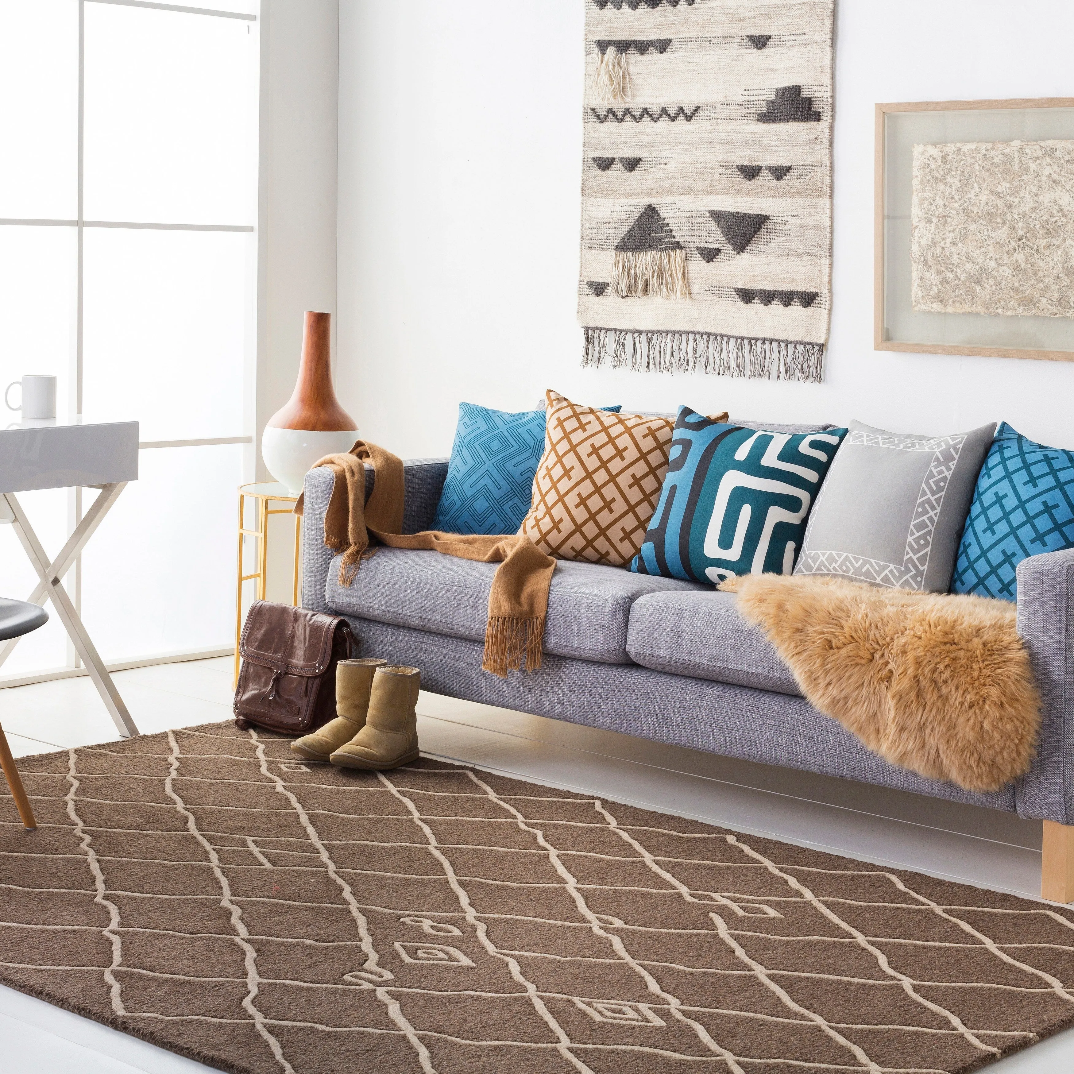 Hand-Tufted Tully Wool Rug