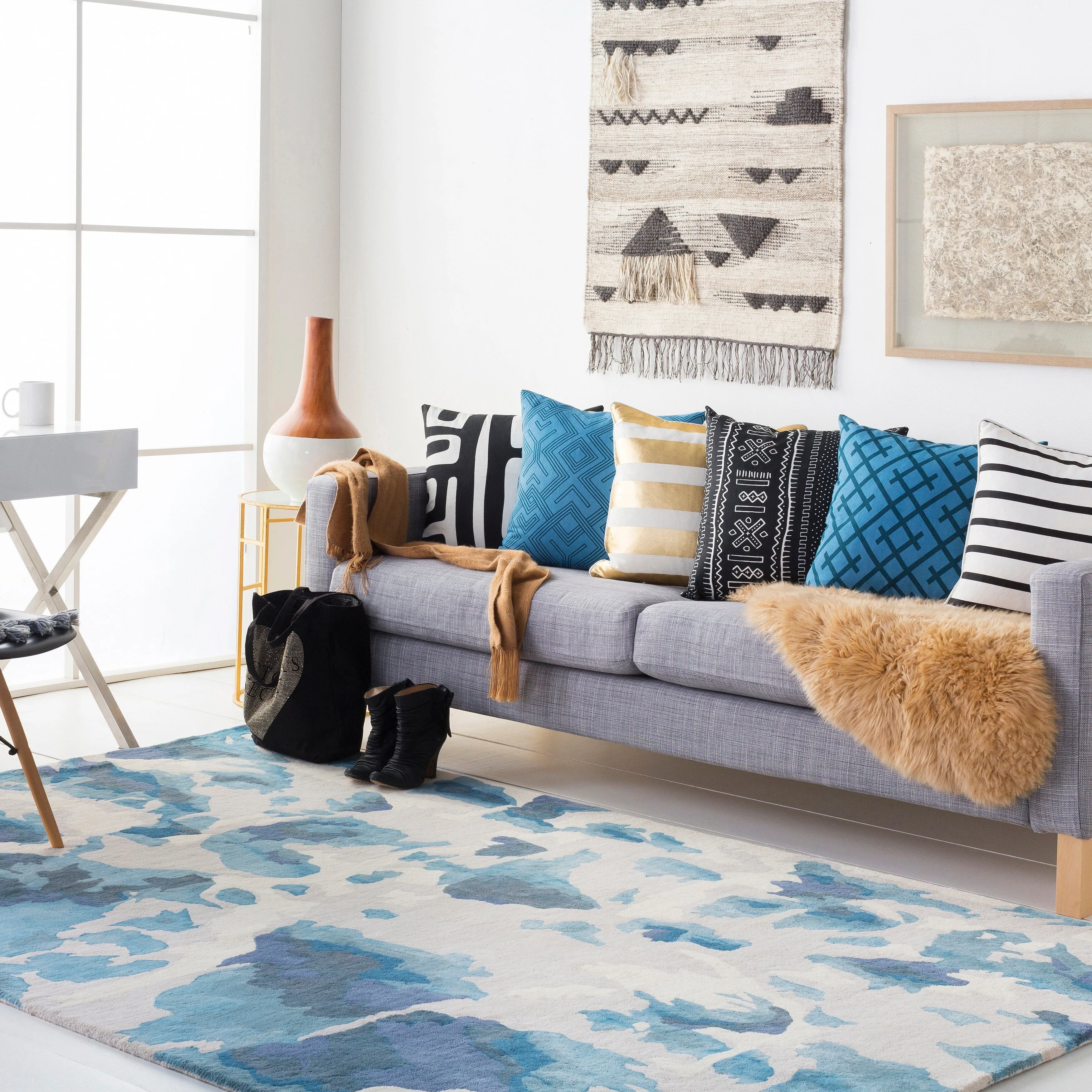 Hand-Tufted Verdi Wool Rug