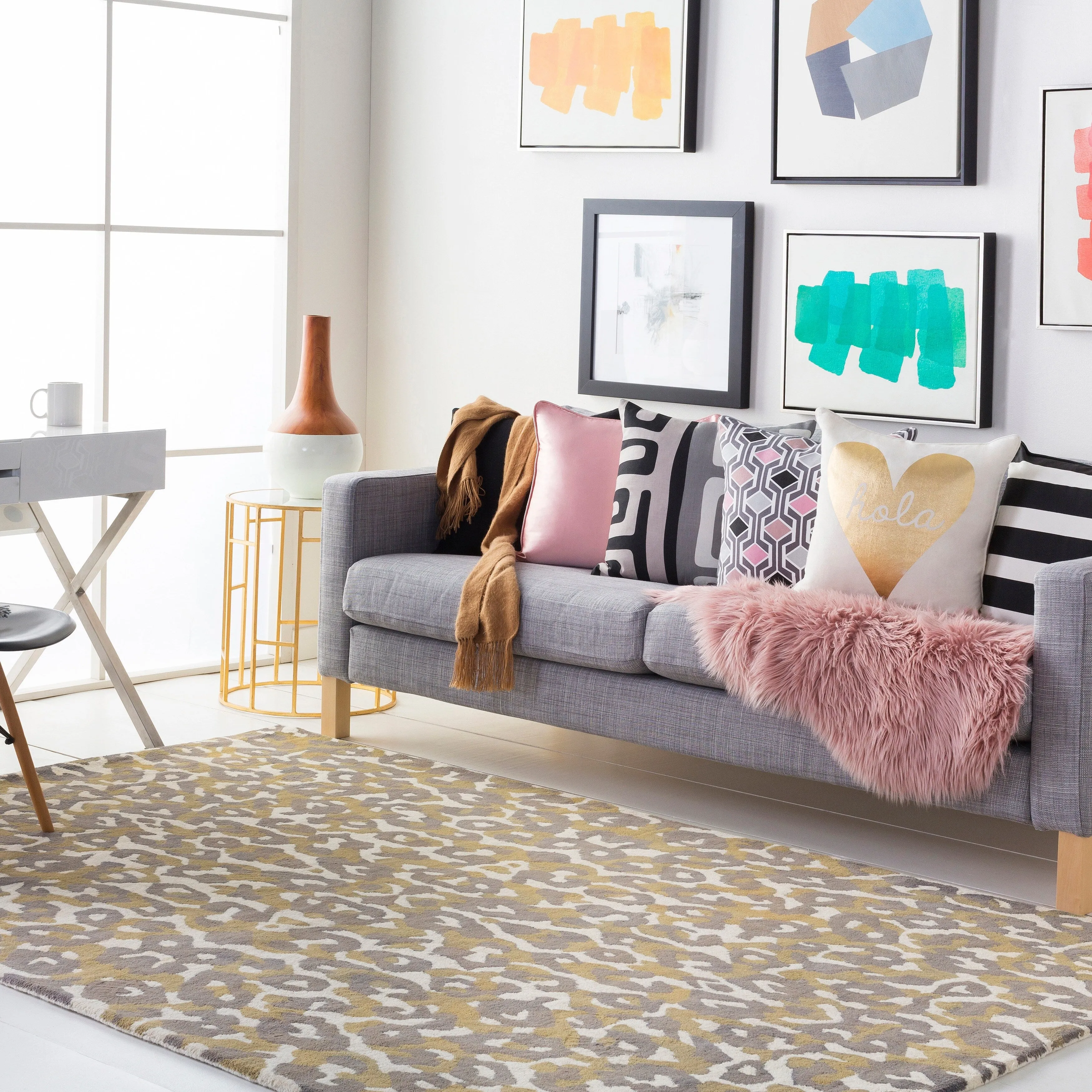 Hand-Tufted Vesey Wool Rug