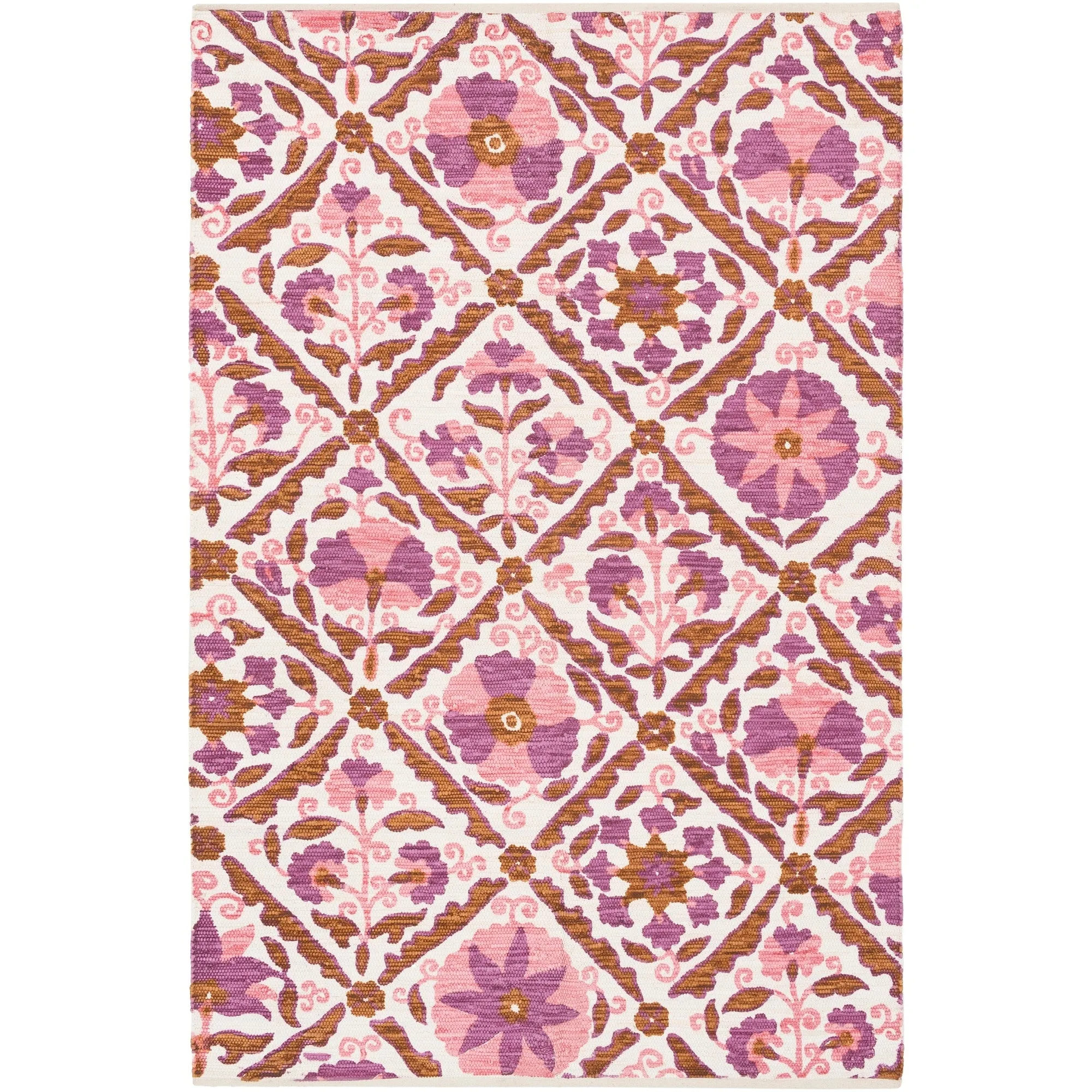 Hand-Woven Rodeo Cotton Rug
