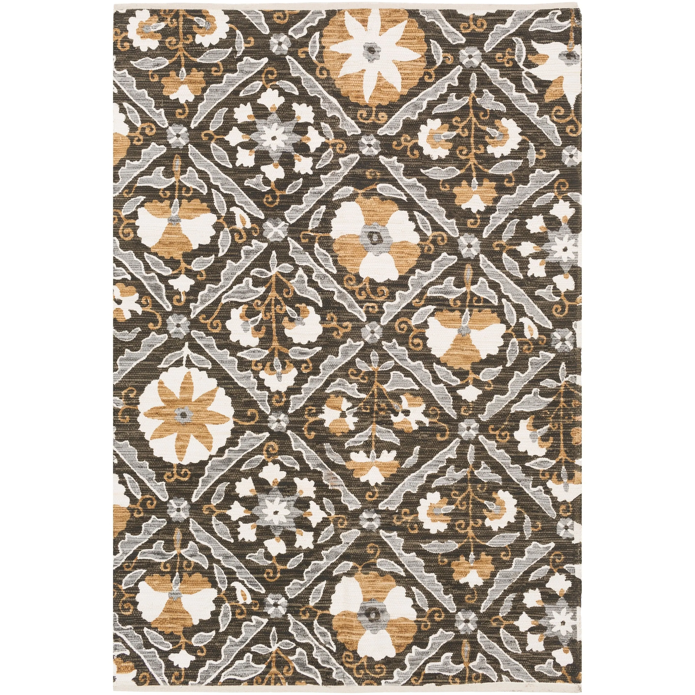 Hand-Woven Rodeo Cotton Rug