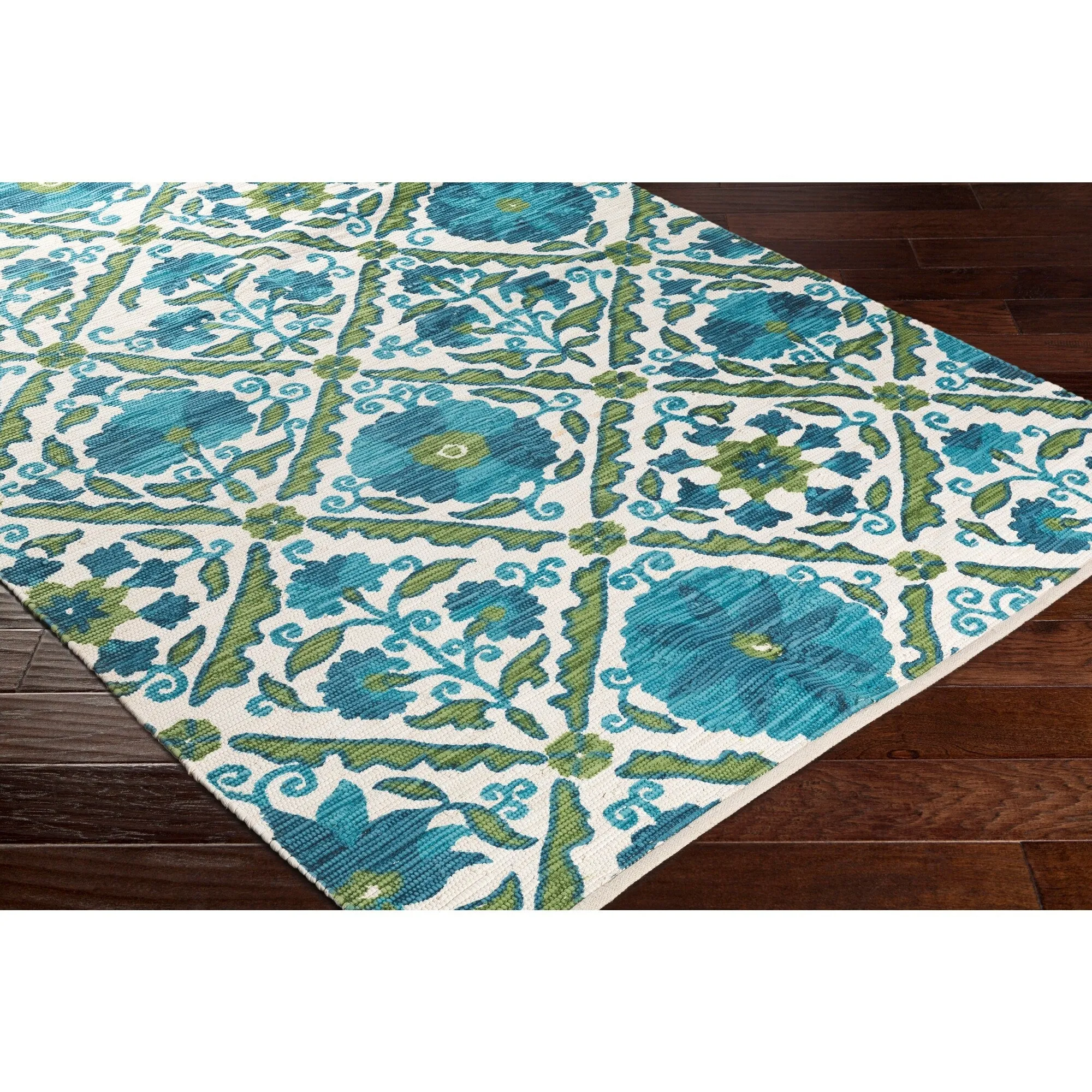 Hand-Woven Rodeo Cotton Rug