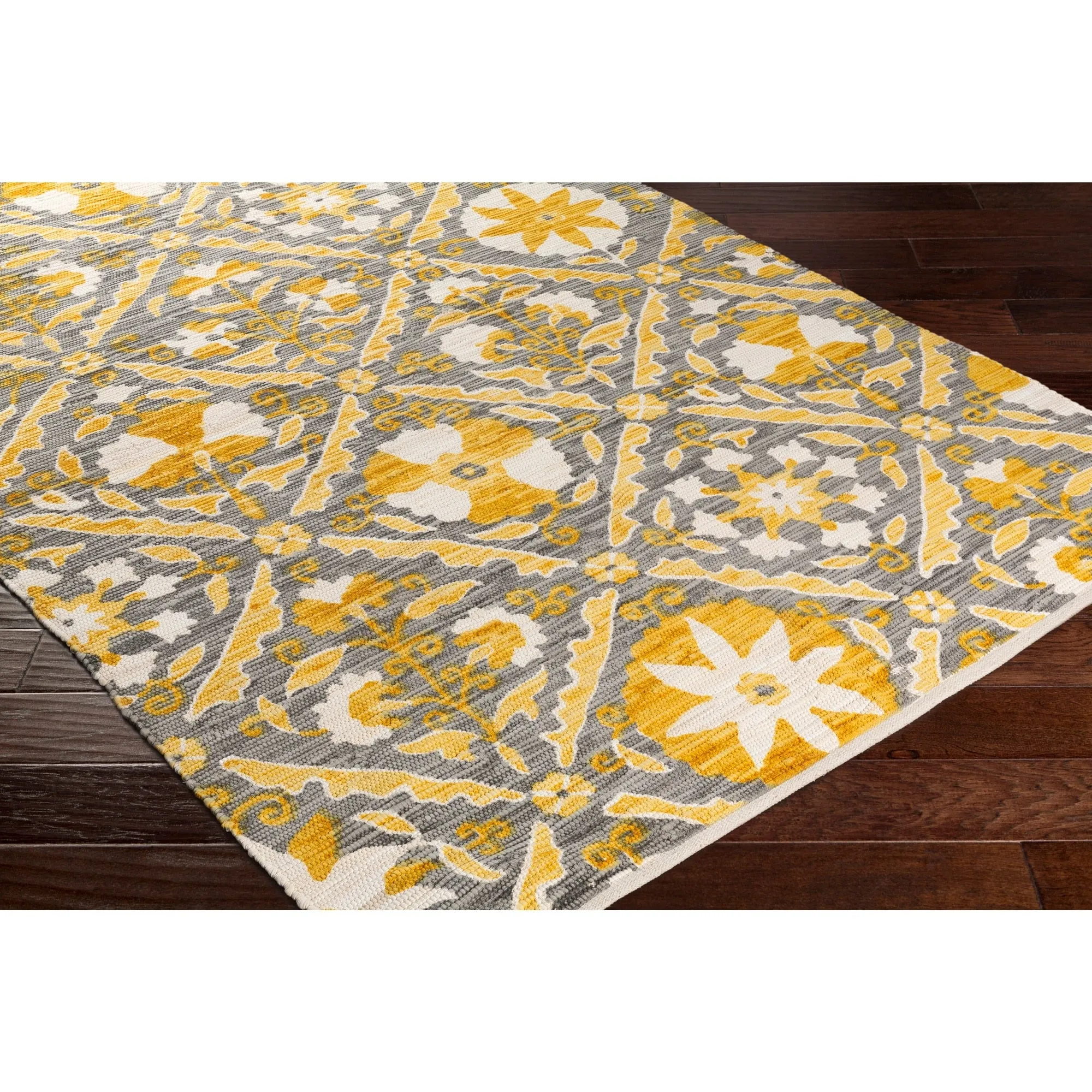 Hand-Woven Rodeo Cotton Rug
