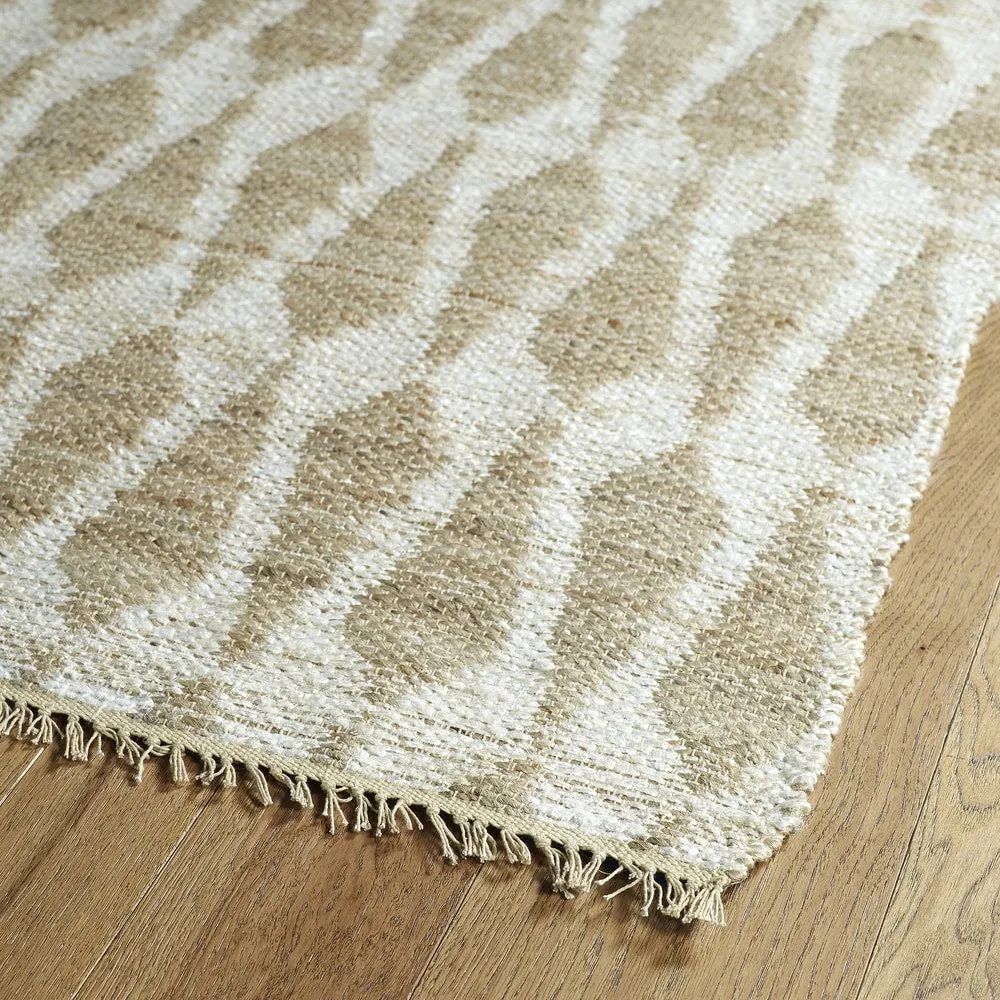 Handmade Natural Fiber Canyon Ivory Rug (8' x 11') - 8' x 11'