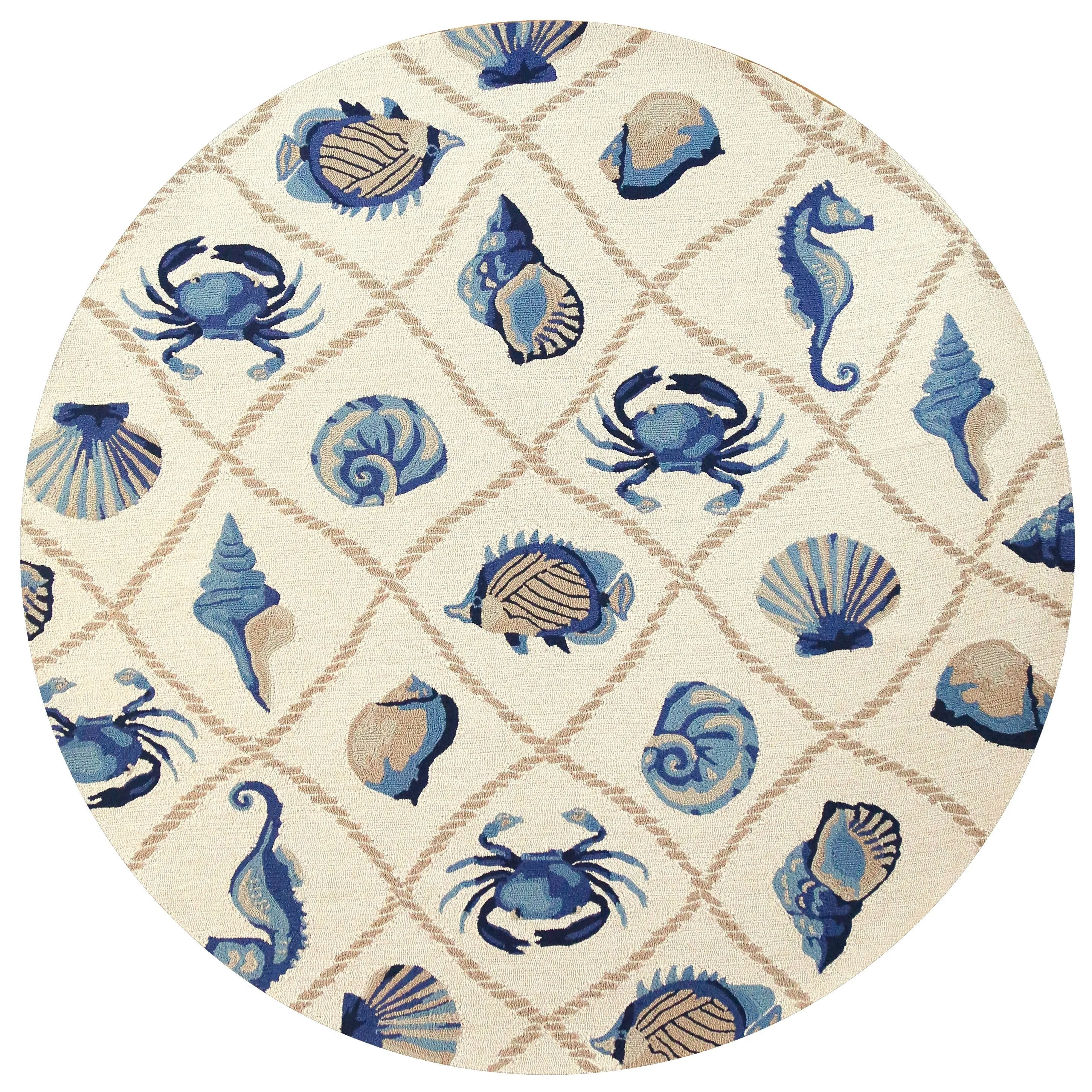Handmade Nautical Seaside Outdoor Area Rug by Havenside Home