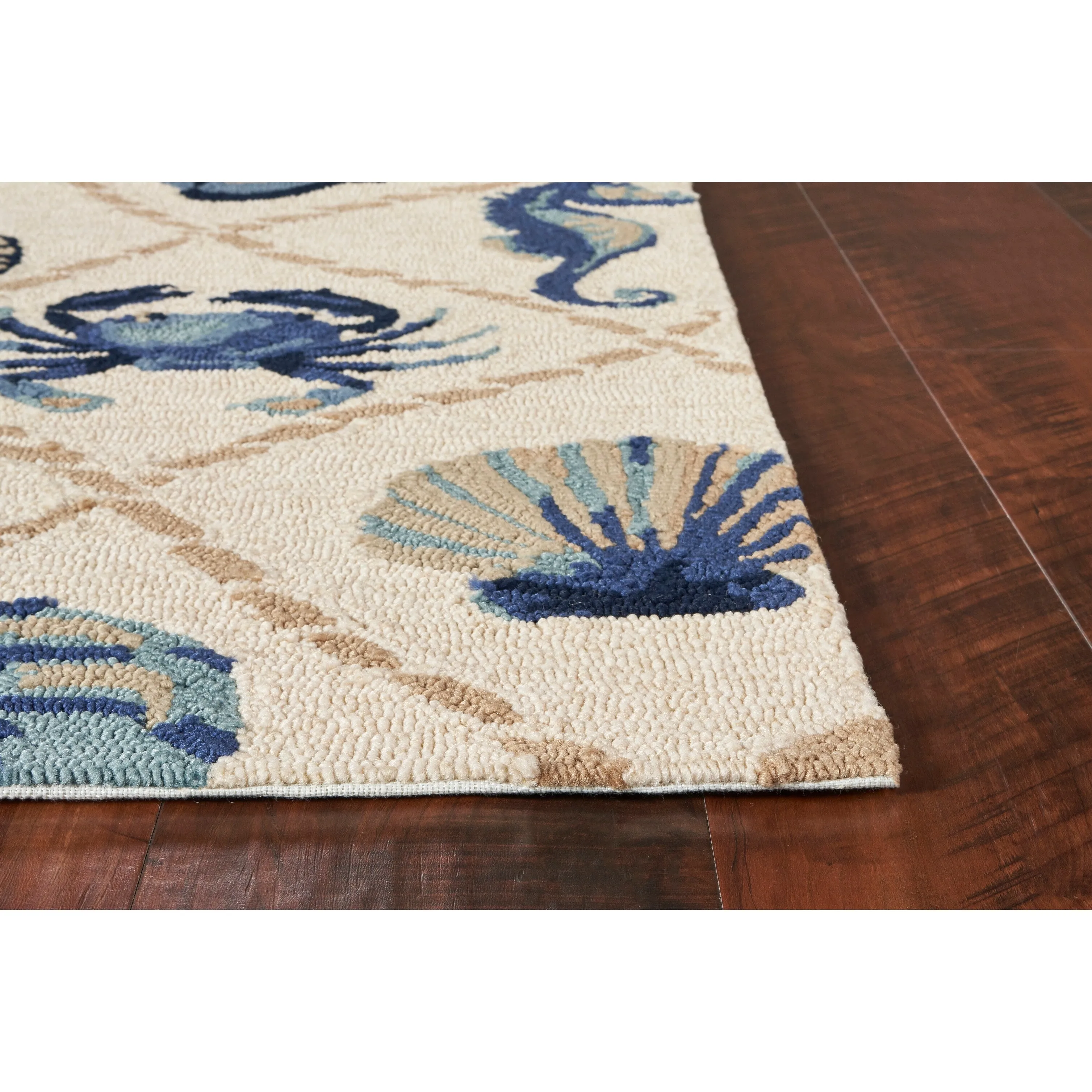 Handmade Nautical Seaside Outdoor Area Rug by Havenside Home