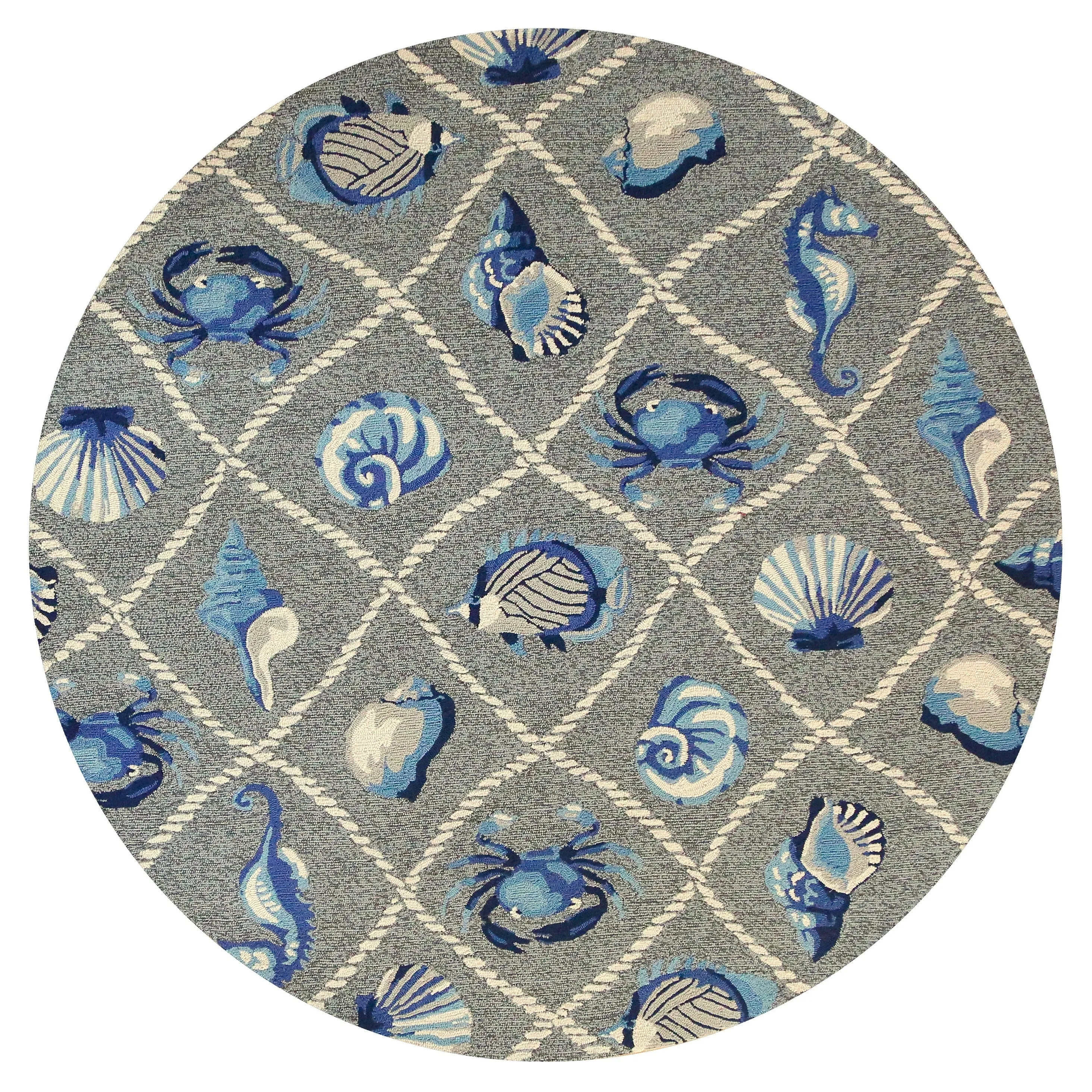 Handmade Nautical Seaside Outdoor Area Rug by Havenside Home