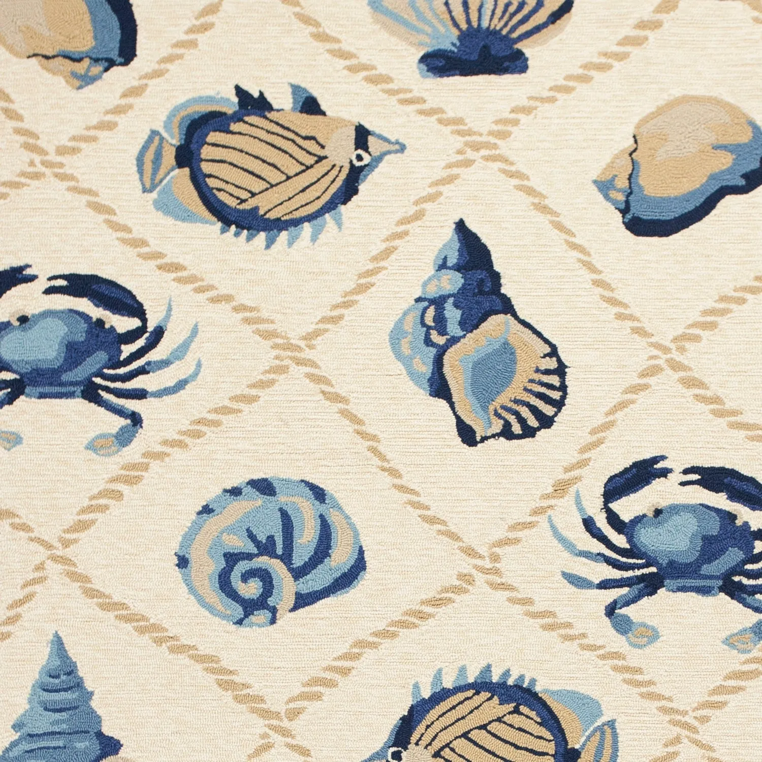 Handmade Nautical Seaside Outdoor Area Rug by Havenside Home