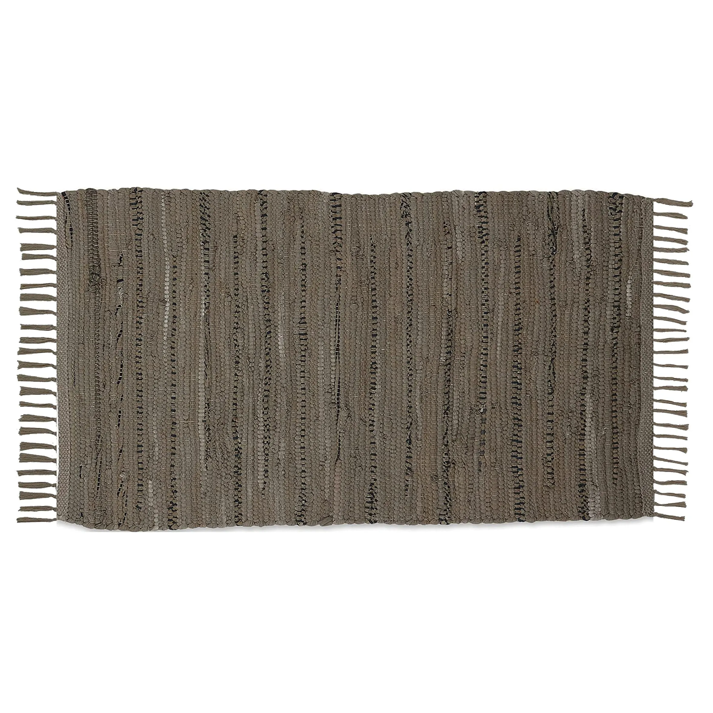 Handmade Rag Rug Mat. 3'x5'. Cotton. Chindi Dhurrie. Traditional Indian. Multicolor. Washable . Gifts. Bohemian 36''x60''
