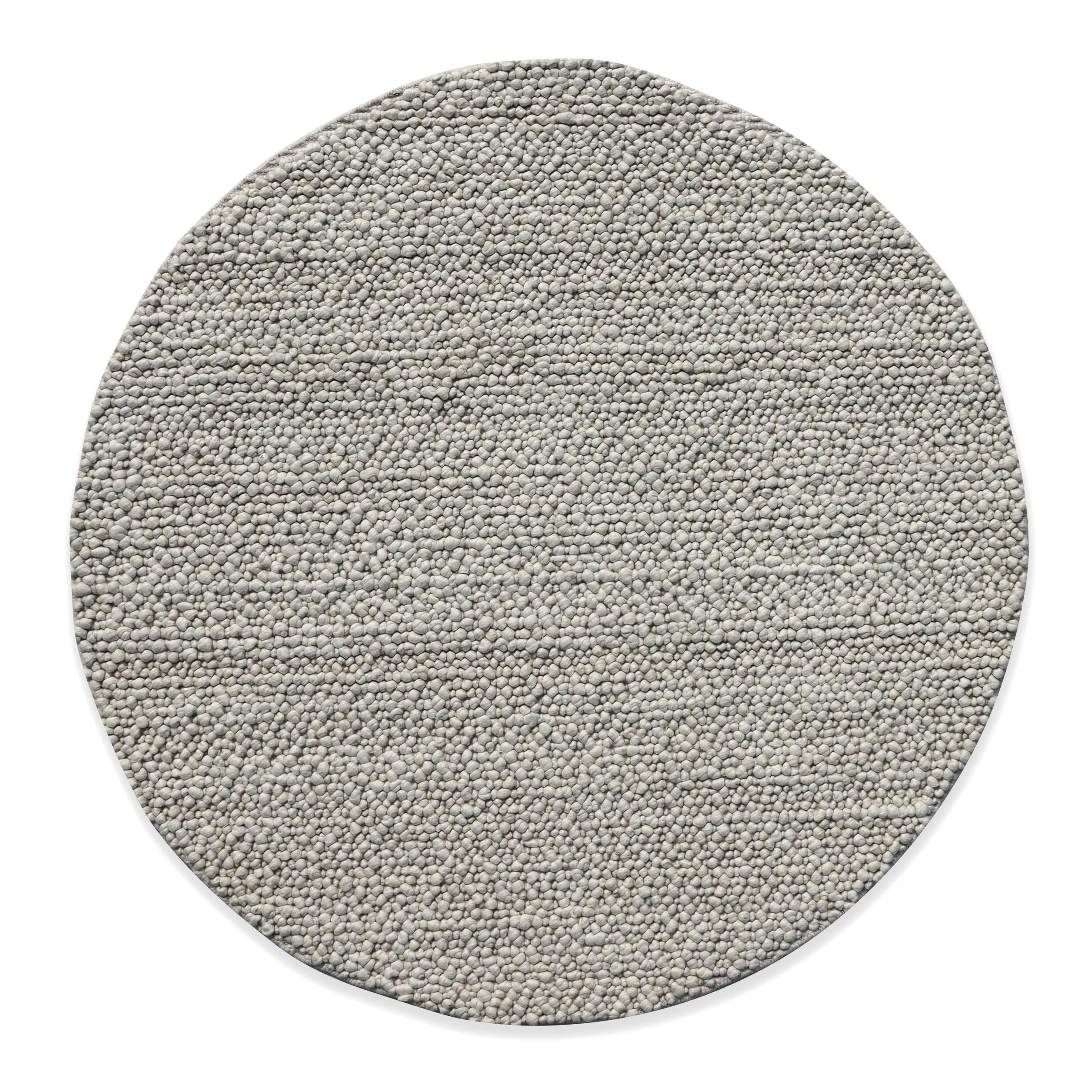 Handmade Wool Rug Pitloom Ivory Contemporary For Living Room & Bedroom