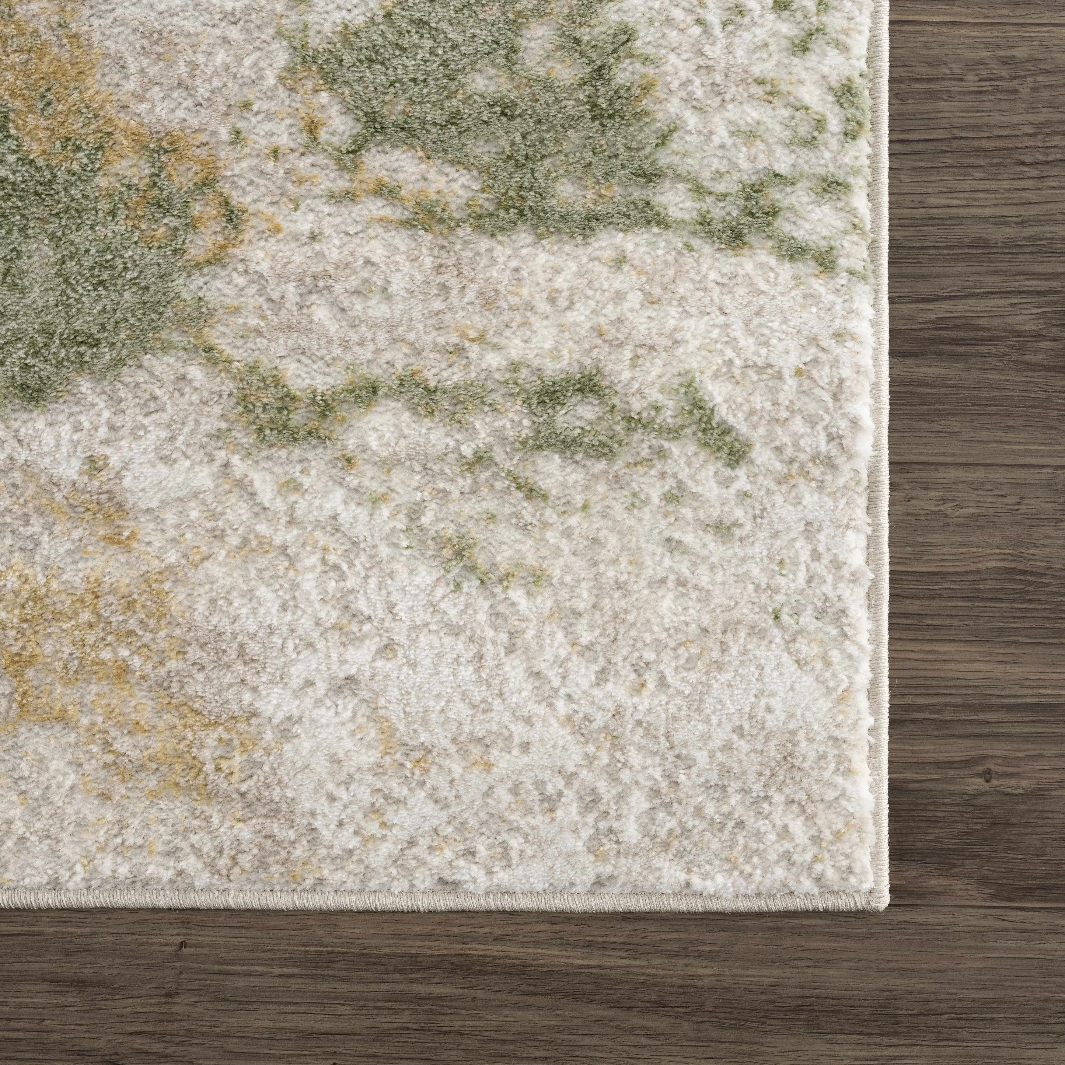 Hauteloom Liverpool Living Room. Bedroom Area Rug - Contemporary - Charcoal.Light Blue.Light Gray - 9'2 x 12'
