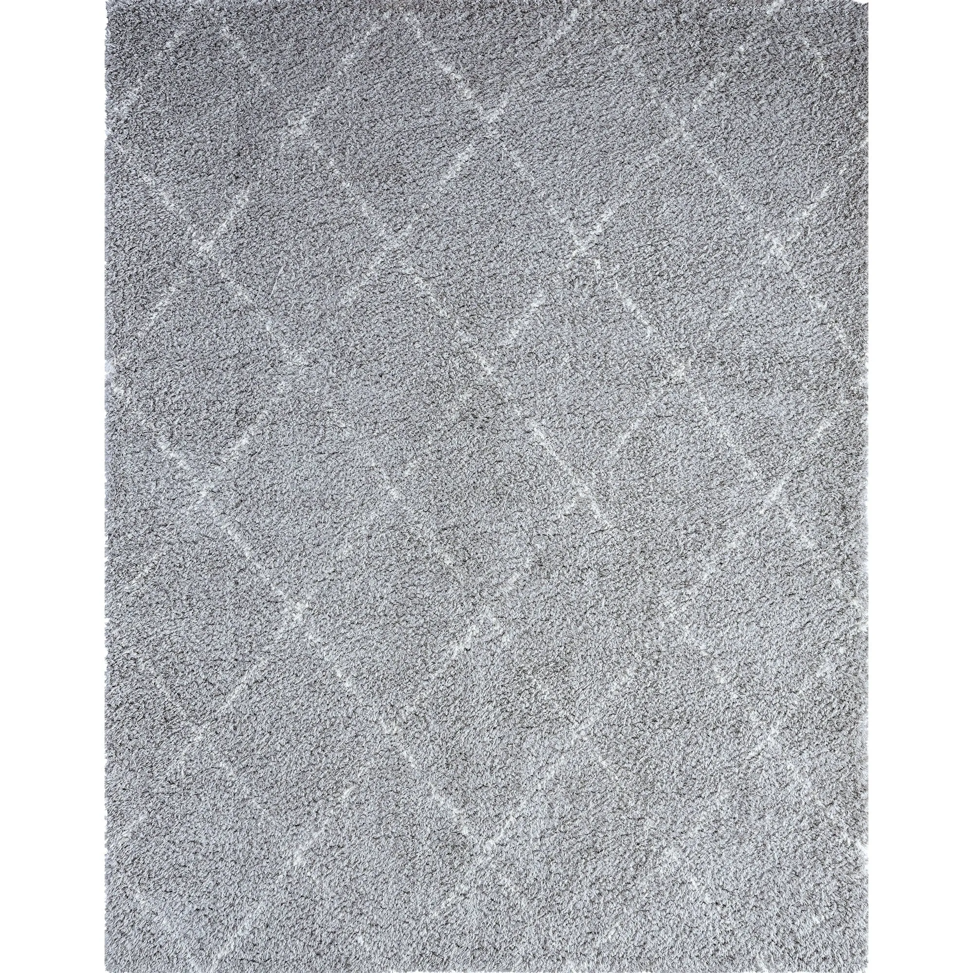 Heartfelt Shag Modern & Contemporary Diamond Indoor Area Rug