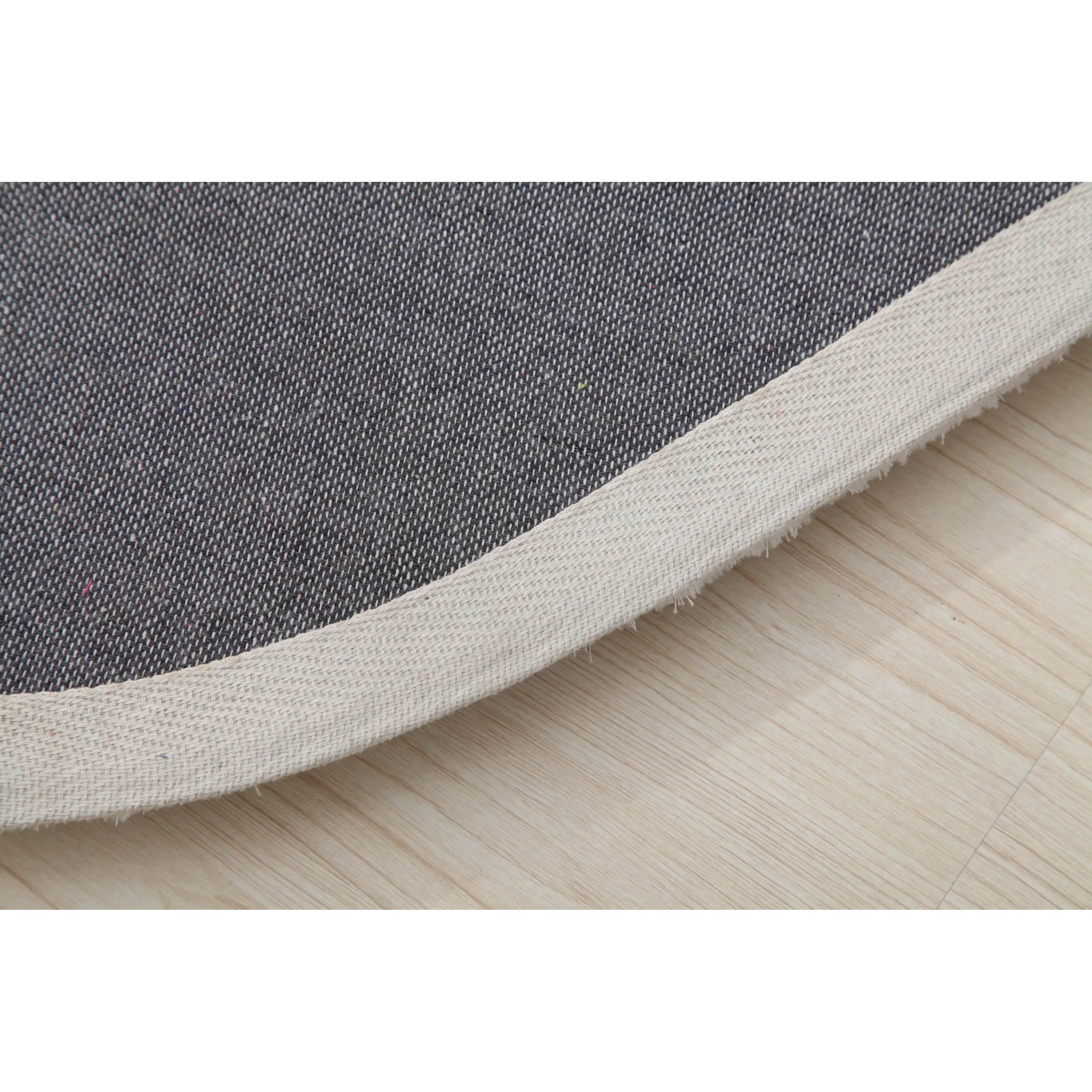 Hearts Collection Hand Woven Shag Area Rug - 24 x 24