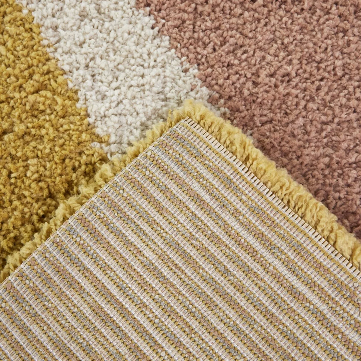 Helia Rainbow Sunrise Shag Area Rug