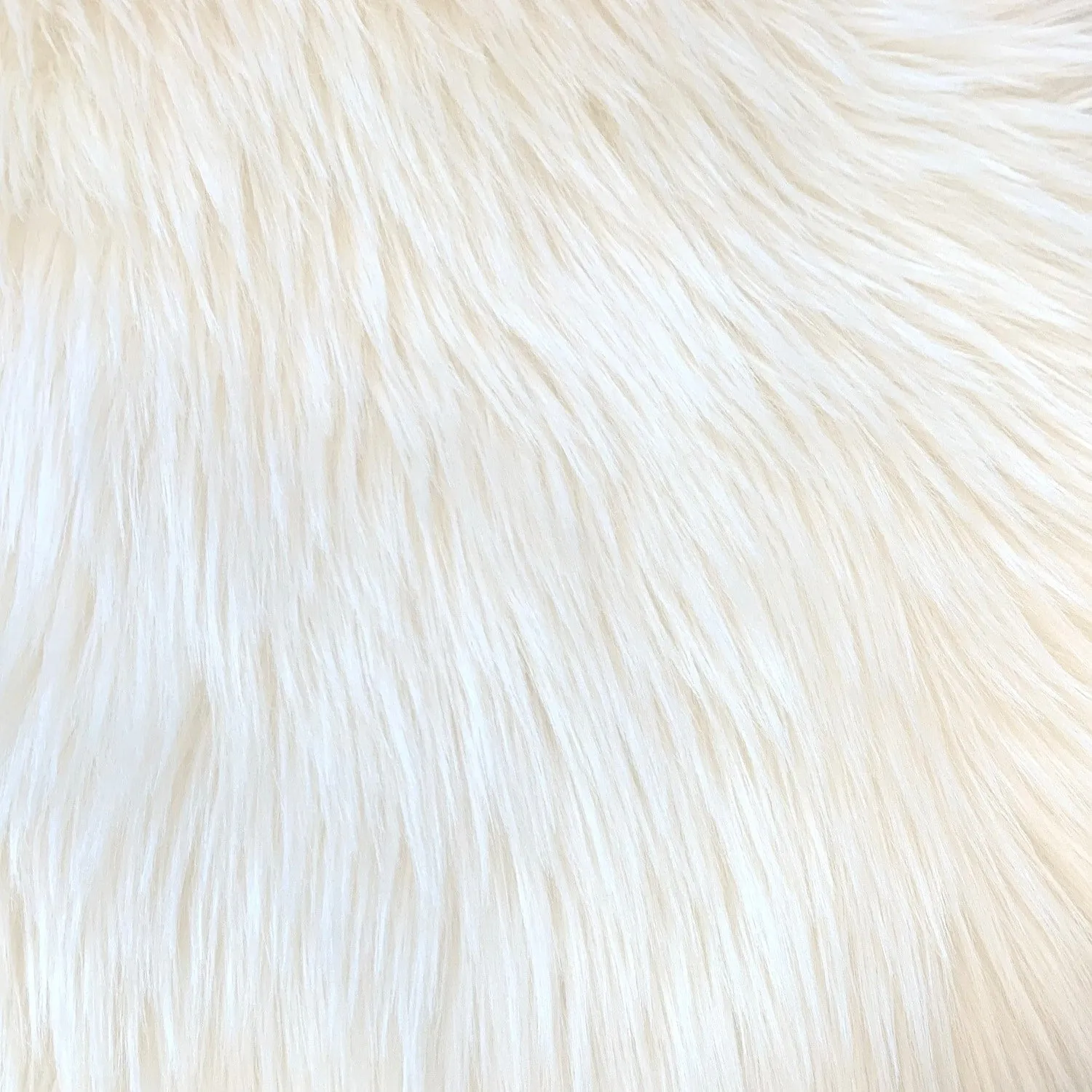 Highland Select Natural Long Wool Sheepskin 4 Pelt Shag Rug - 3'6 x 5'6