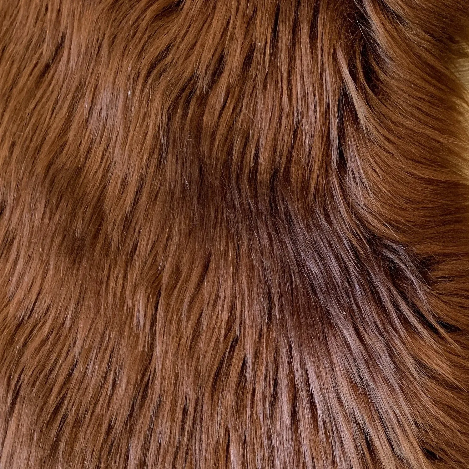 Highland Select Natural Long Wool Sheepskin 4 Pelt Shag Rug - 3'6 x 5'6