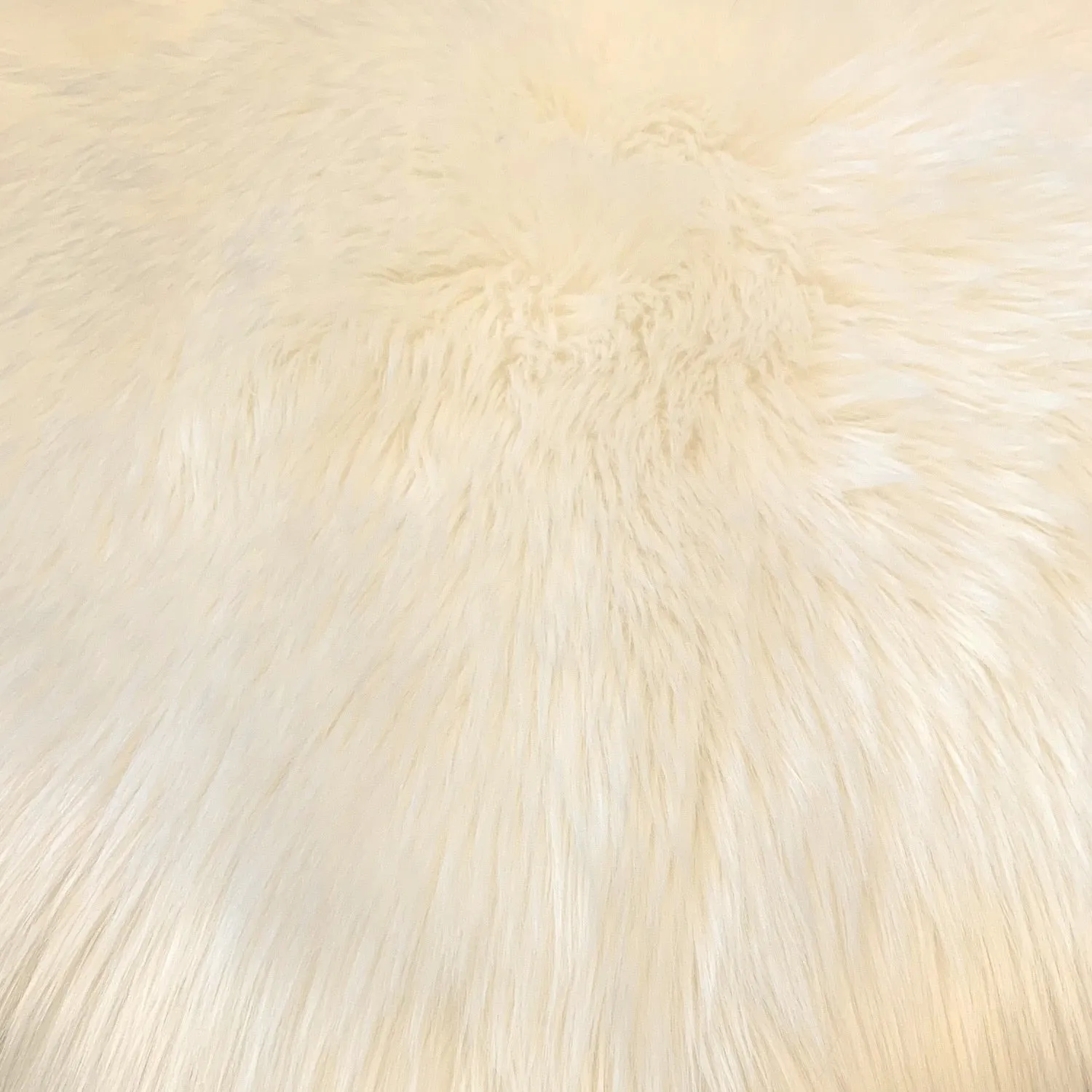 Highland Select Natural Long Wool Sheepskin 4 Pelt Shag Rug - 3'6 x 5'6