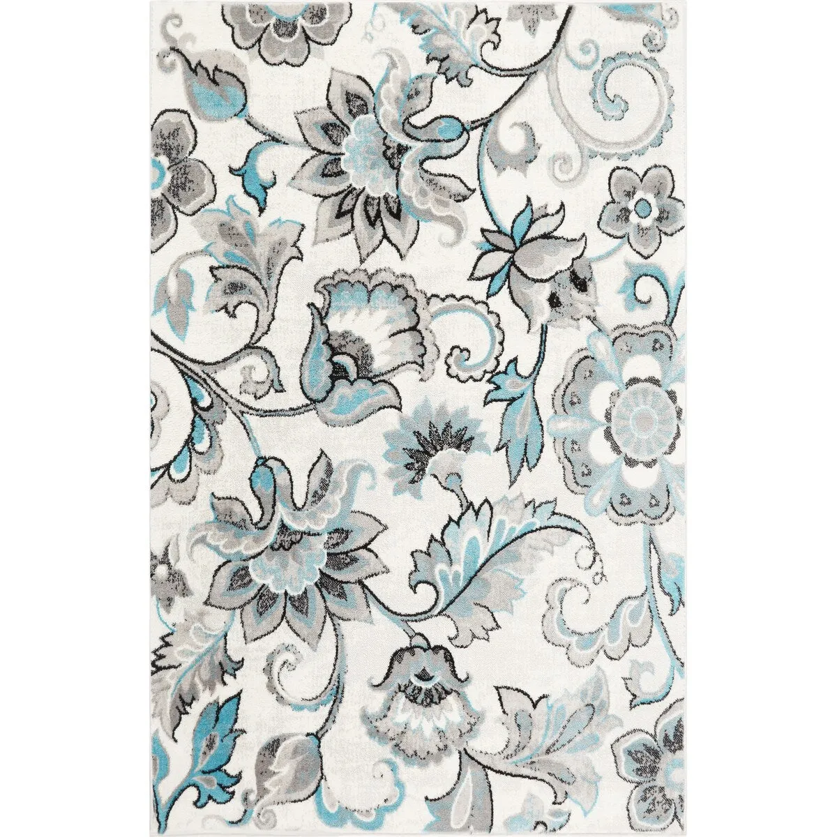Home Dynamix Boho Odesa Contemporary Multicolor Floral Area Rug