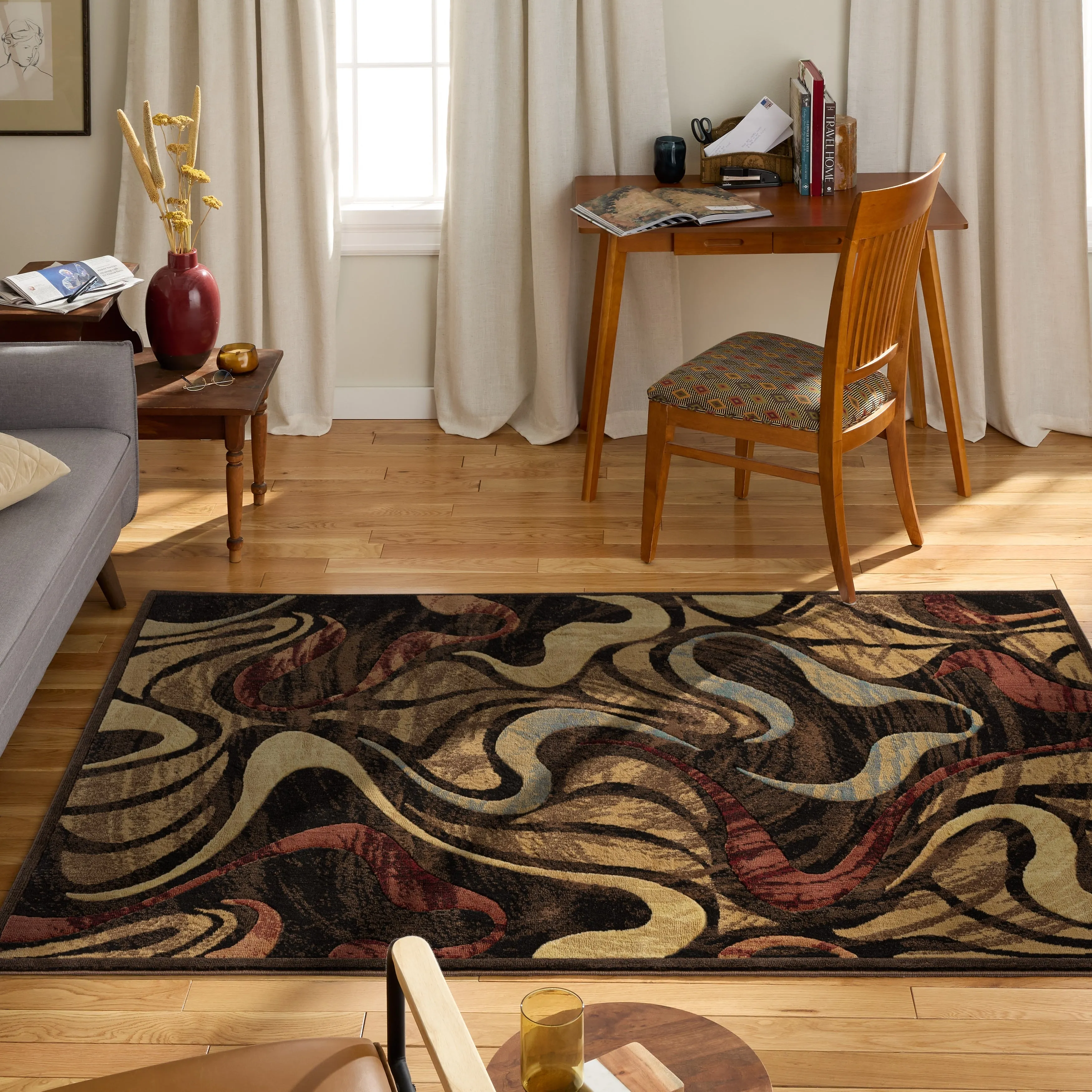 Home Dynamix Catalina Picasso Contemporary Abstract Area Rug