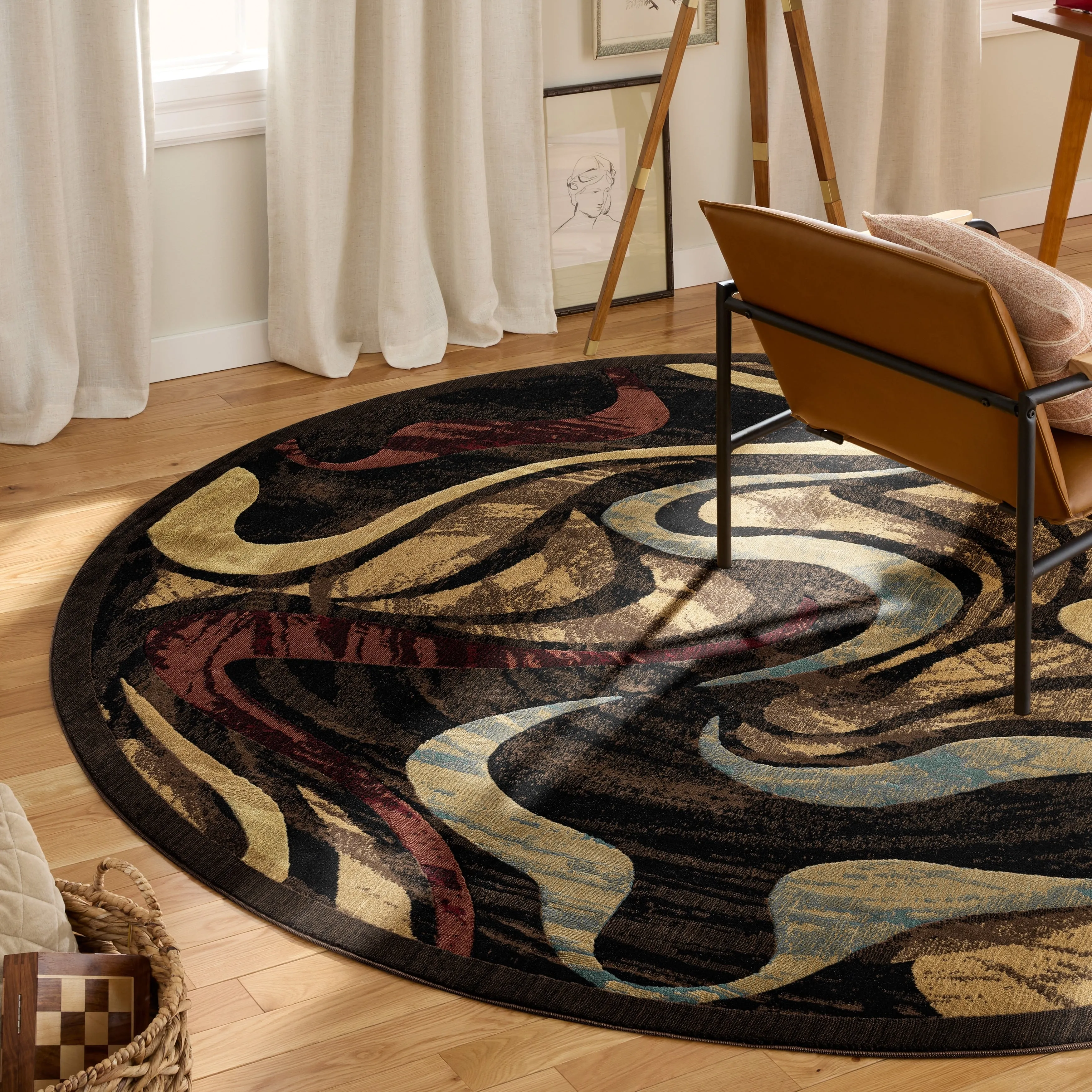 Home Dynamix Catalina Picasso Contemporary Abstract Area Rug