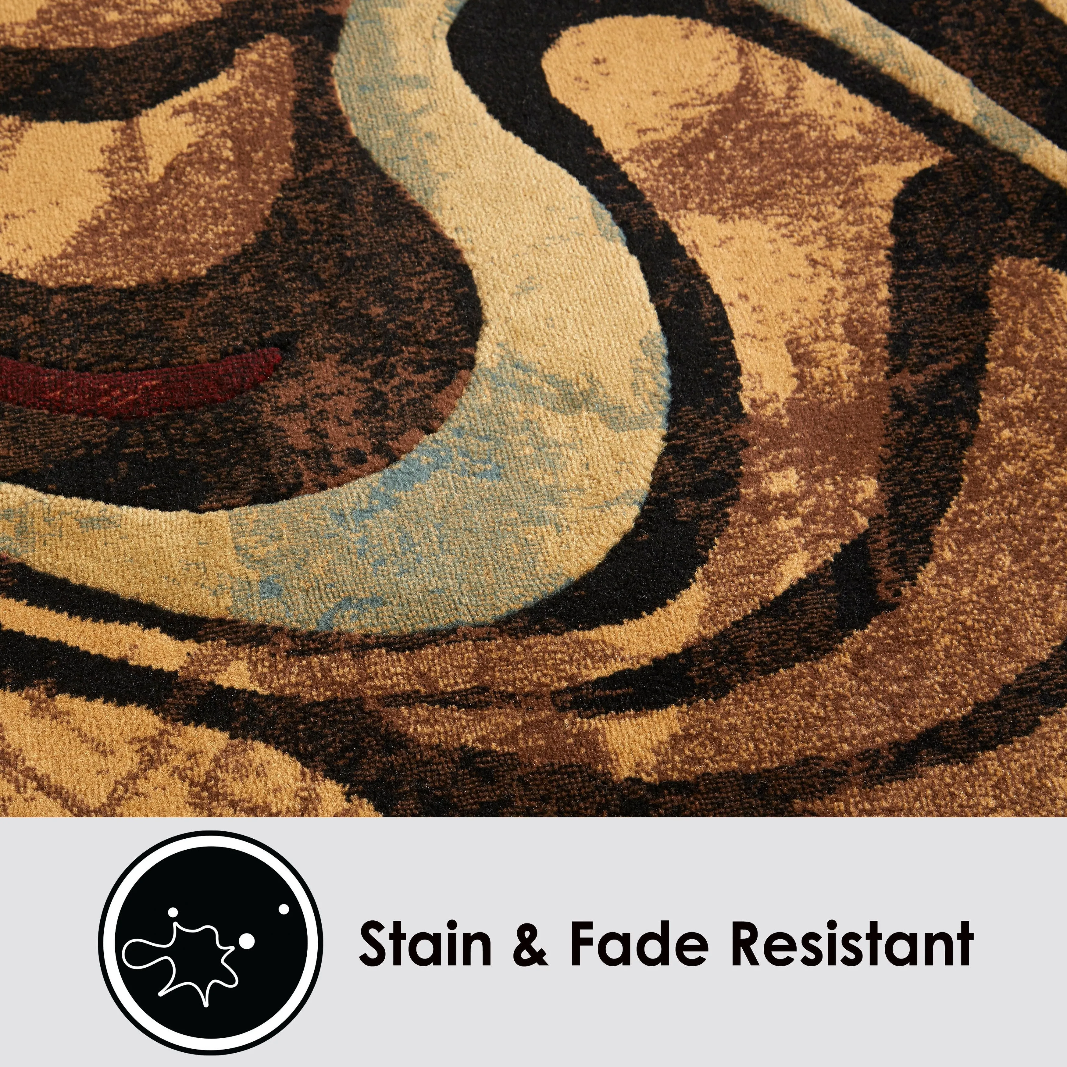 Home Dynamix Catalina Picasso Contemporary Abstract Area Rug
