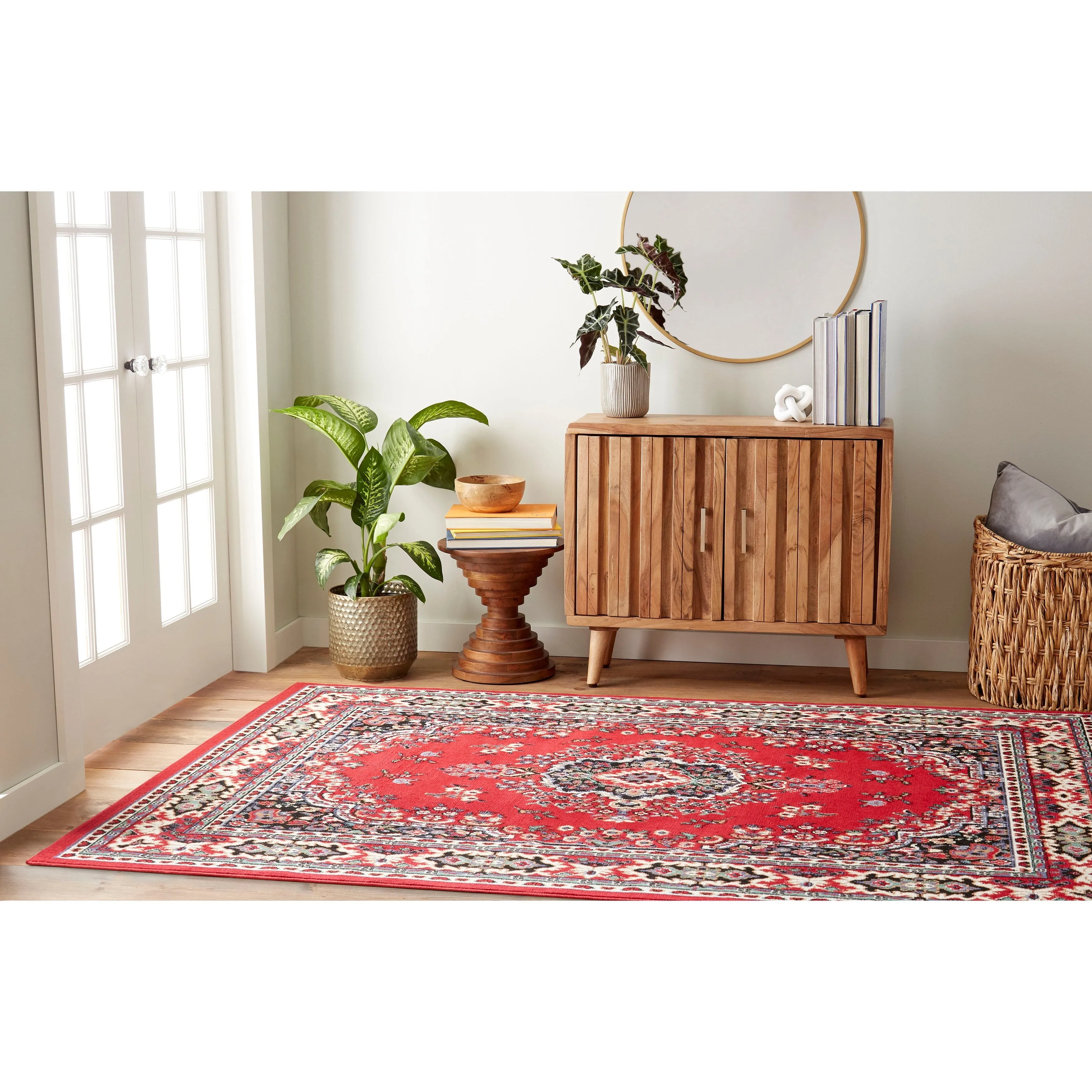 HOME DYNAMIX Premium Sakarya Traditional Medallion Area Rug