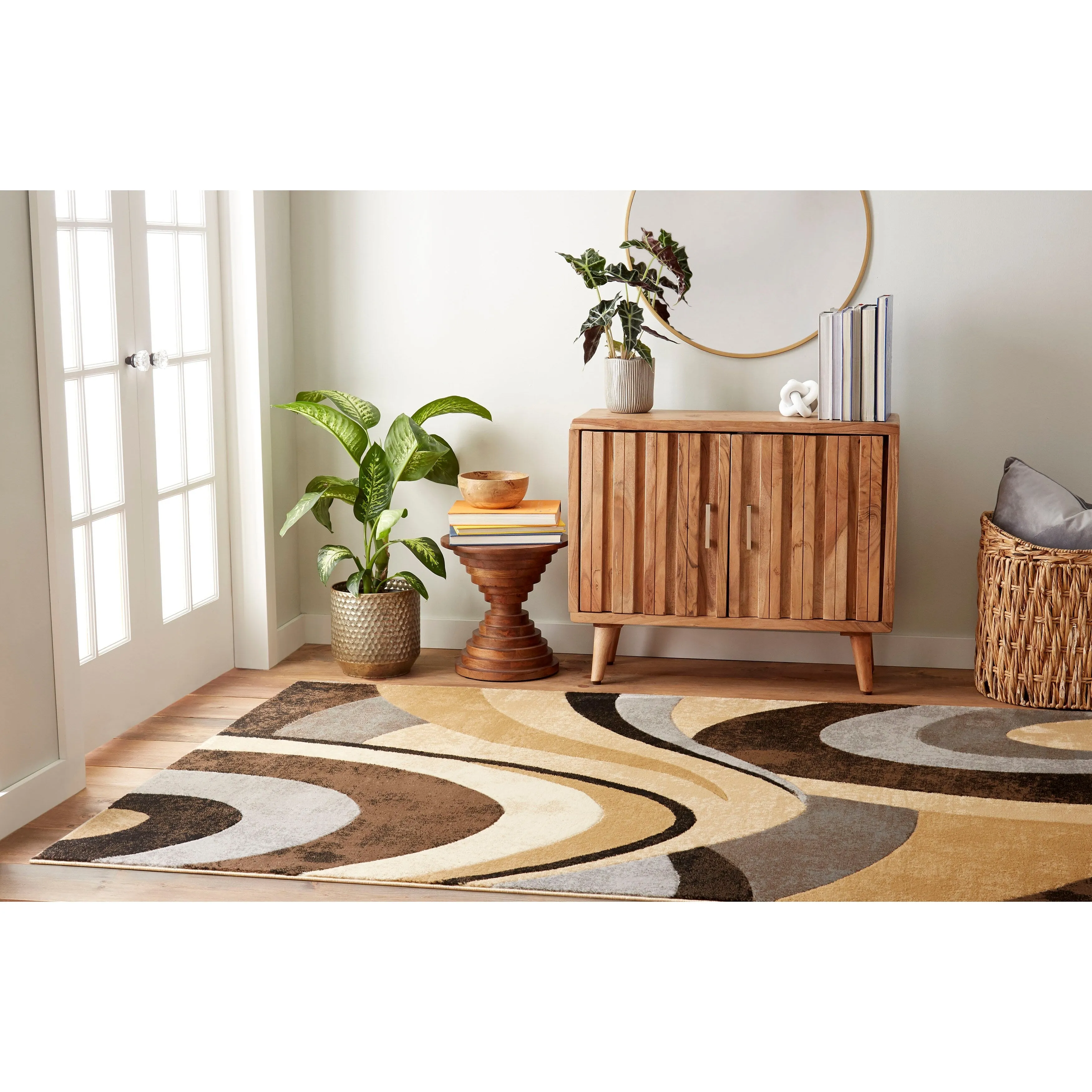 HOME DYNAMIX Tribeca Slade Contemporary Abstract Area Rug