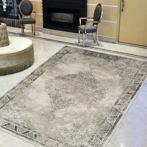 HR Oriental Distressed Modern Vintage Design Abstract Tradition Rugs