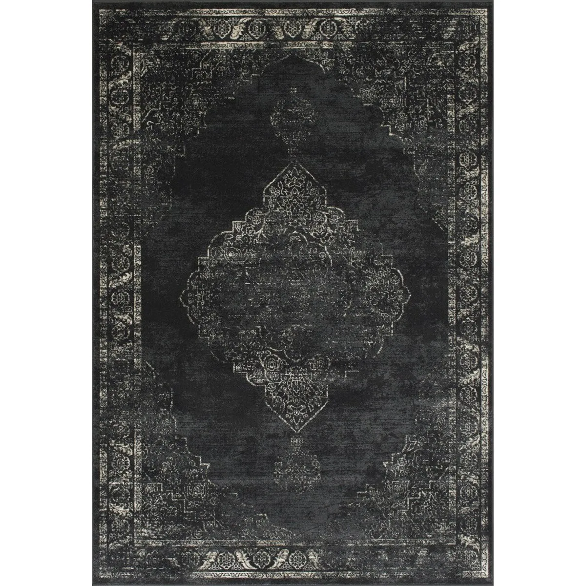 HR Oriental Distressed Modern Vintage Design Abstract Tradition Rugs