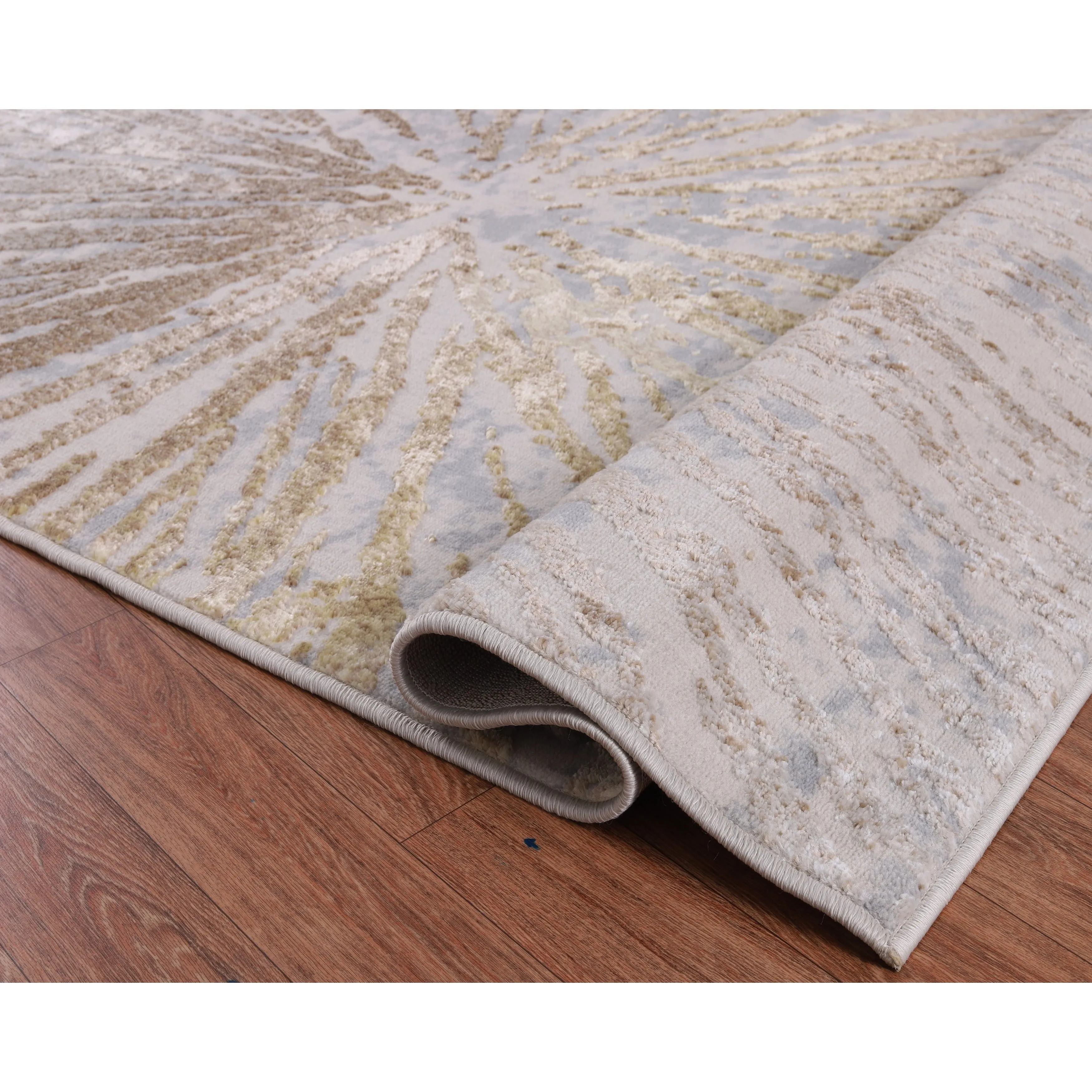 Ilios Collection Abstract Starburst Rug