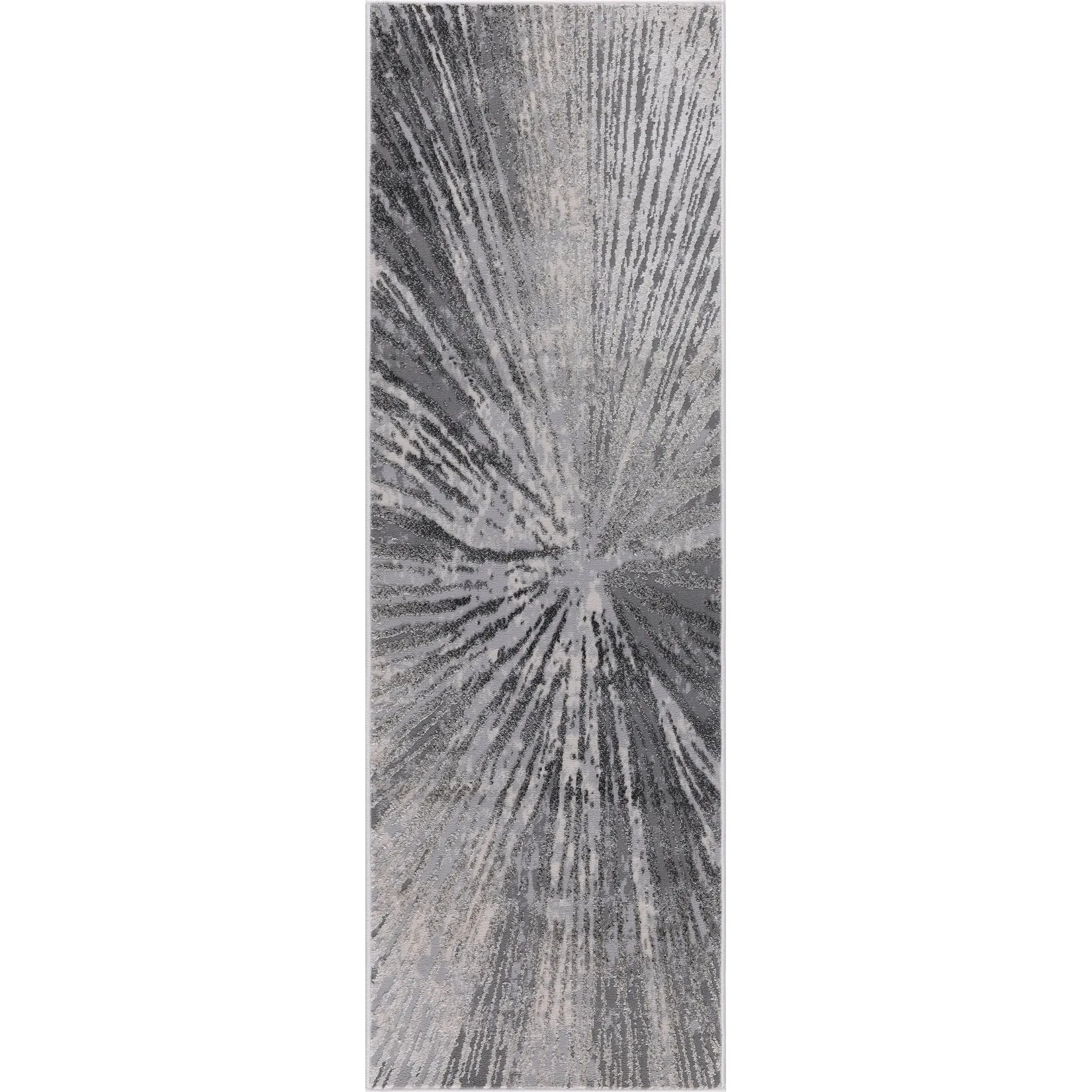 Ilios Collection Abstract Starburst Rug