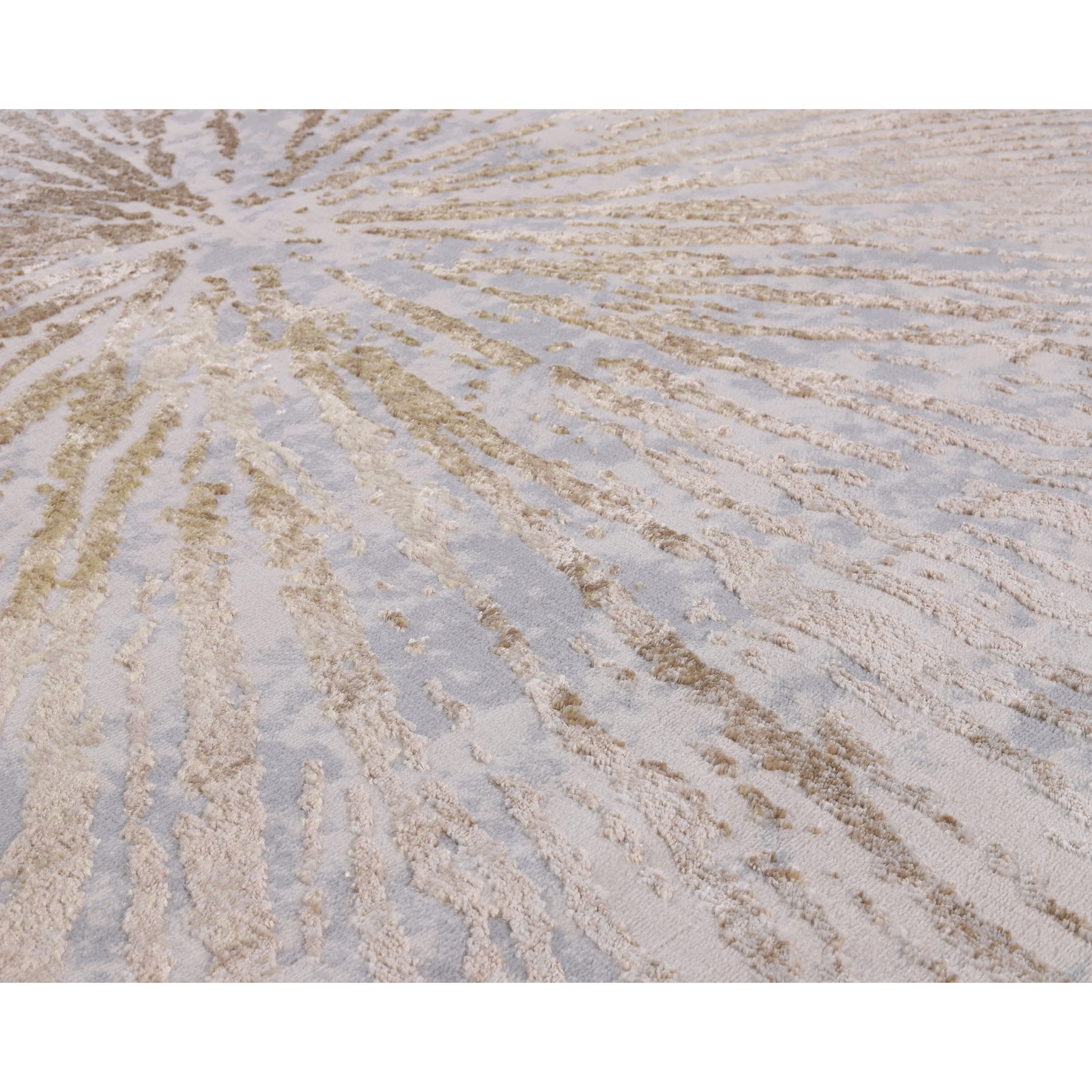 Ilios Collection Abstract Starburst Rug